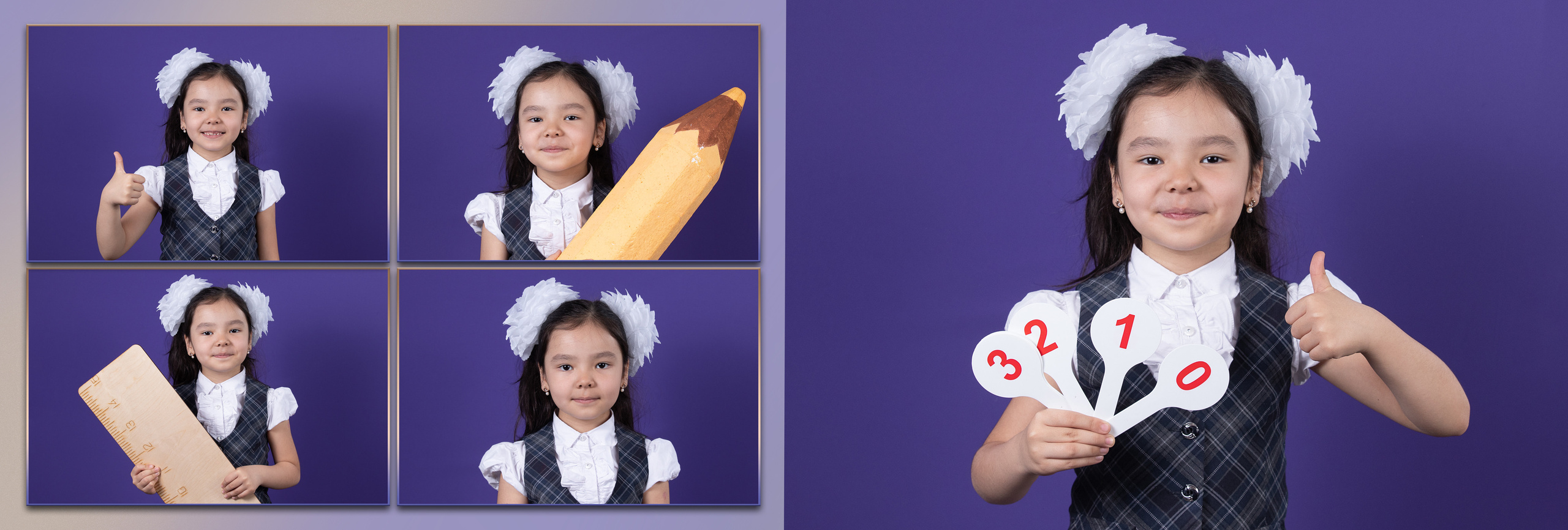 Фотосопровождение детских садов и школ. Детский фотограф в Алматы, виньетки, выпускной альбом Алматы