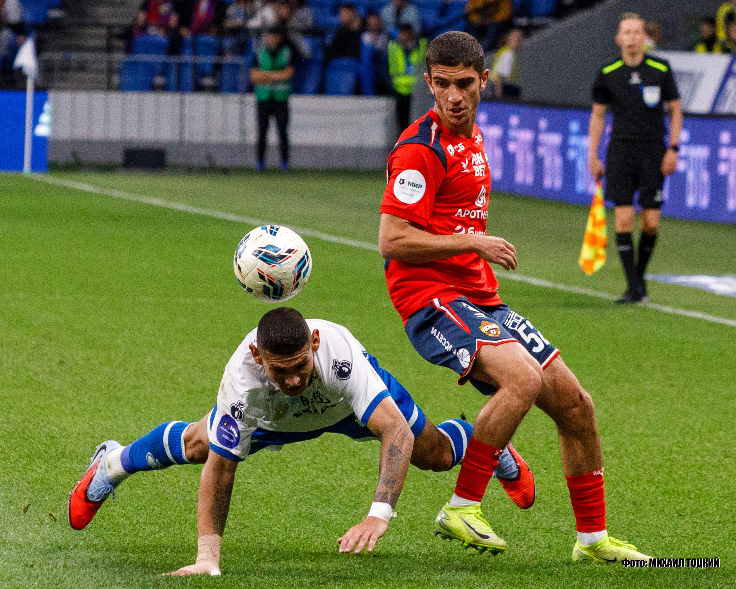 Фоторепортаж. РПЛ. Динамо (Москва) — ЦСКА (Москва). Михаил Тоцкий портретный и репортажный фотограф в Москве
