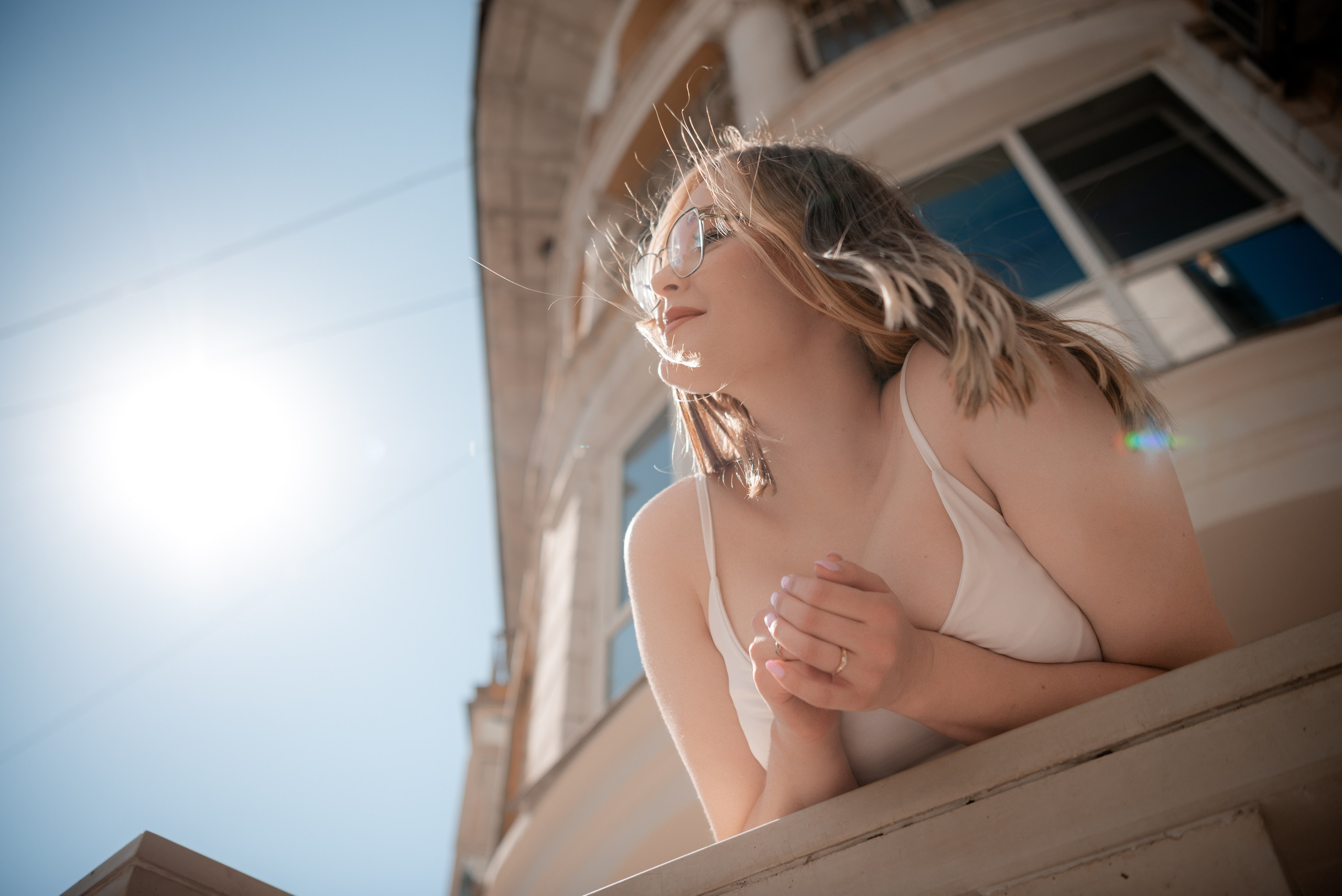 Прогулочная индивидуальная фотосессия в центре Волгограда для Наталии. Фотограф в Волгограде и Волжском Александр Горбань