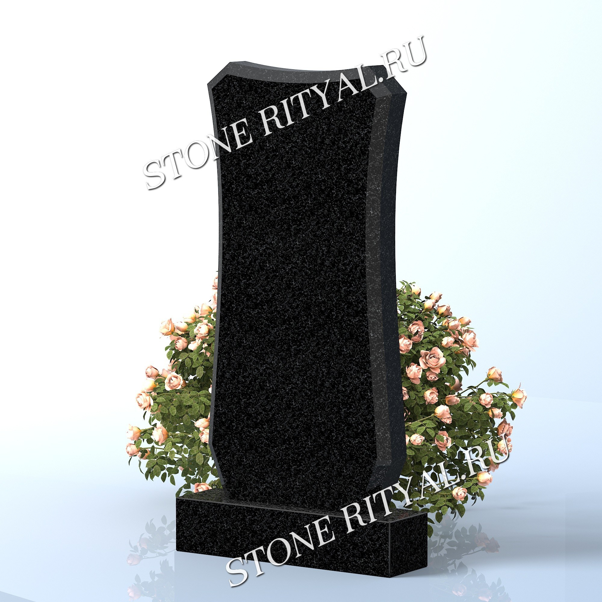 Вертикальные памятники прямые. Изготовление и установка памятников в Москве и МО