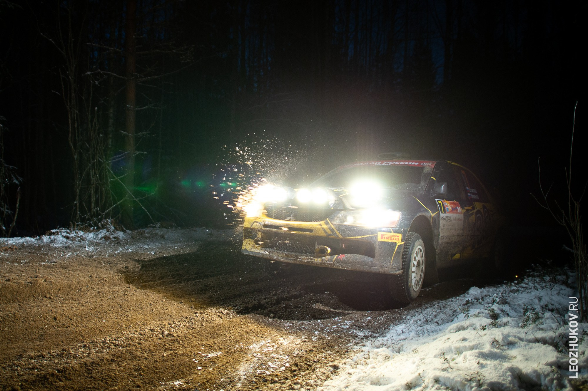 Rally Vyborg 2024. Sports photographer Leonid Zhukov
