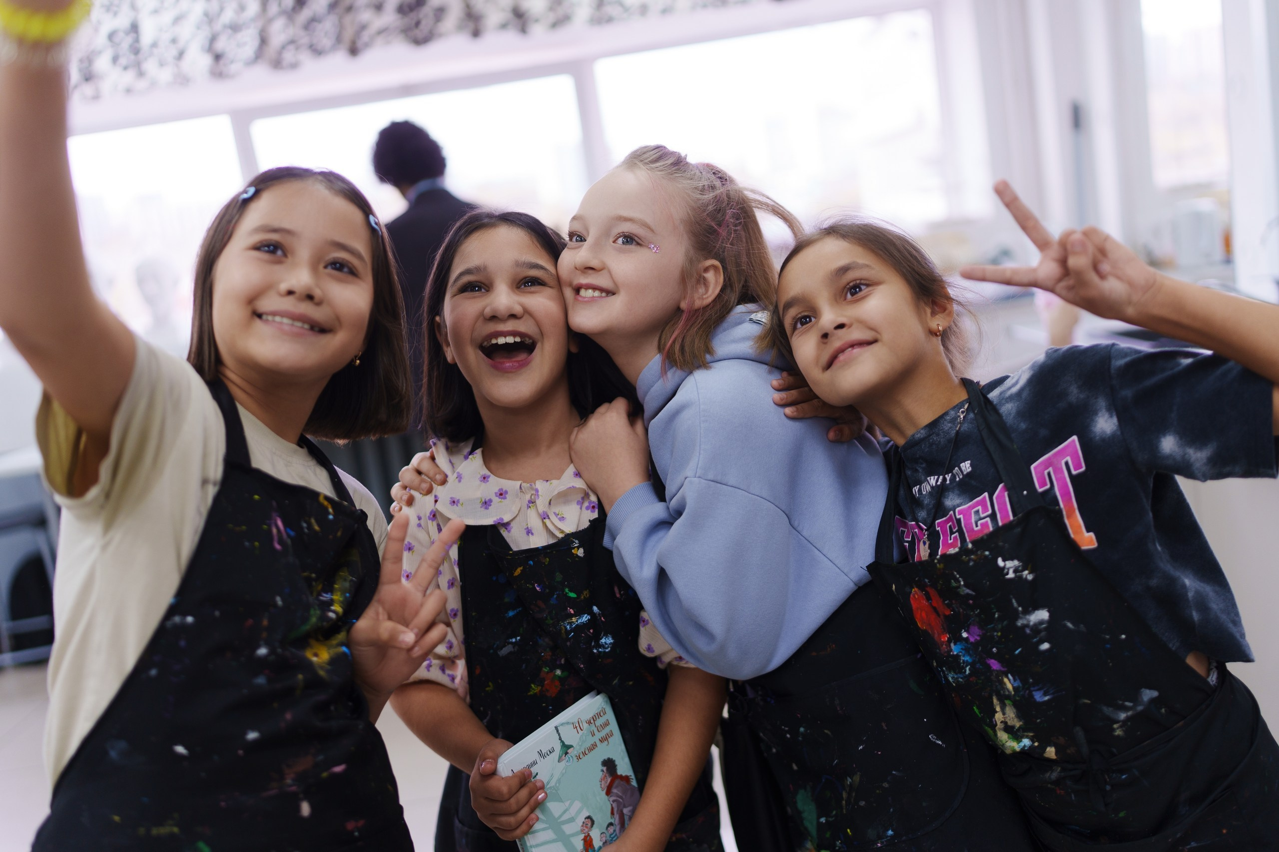 Фотосъёмка детского дня рождения в студии рисования «Я рисую», Уфа