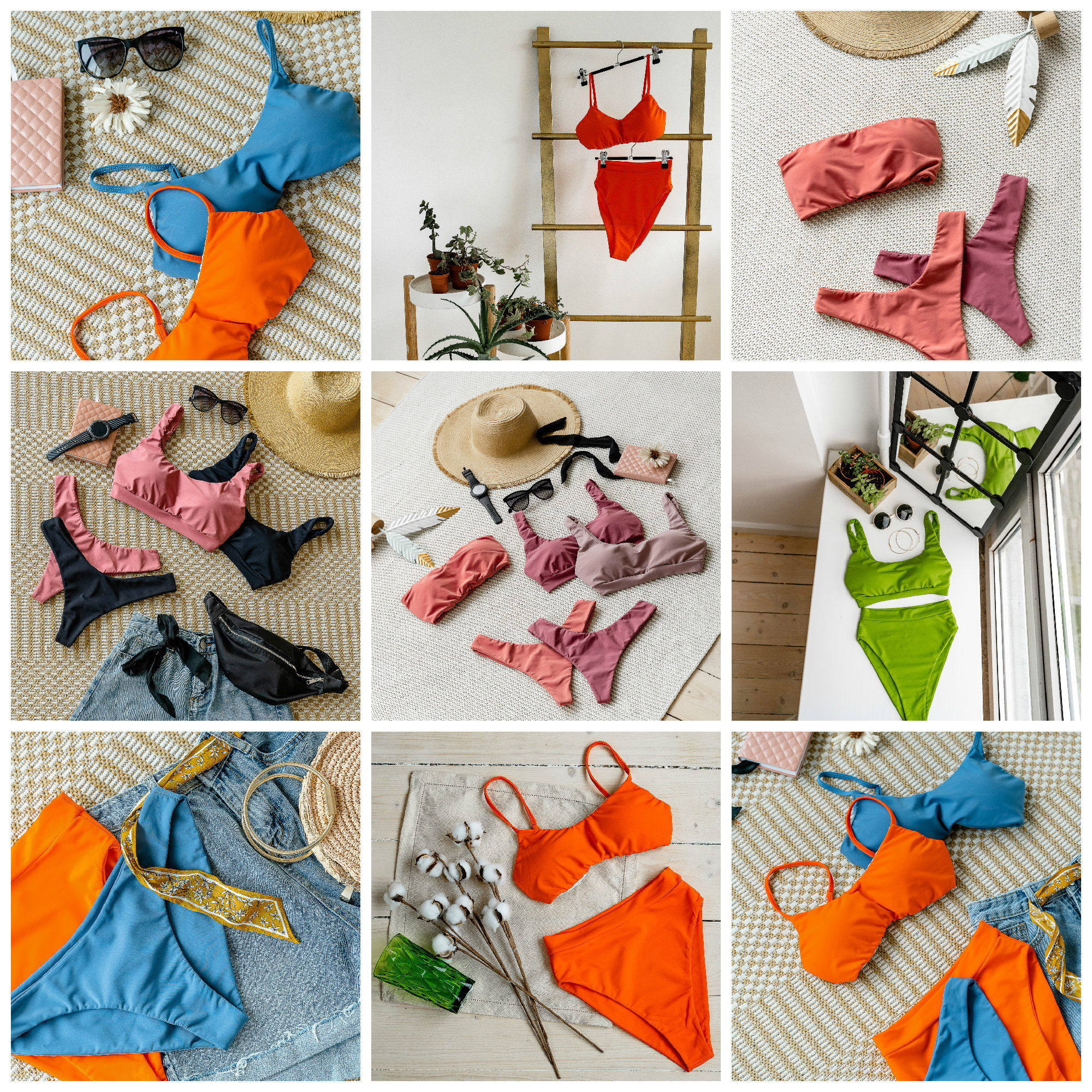 Купальники (визуальный контен для инстаграм @berry_bikini)