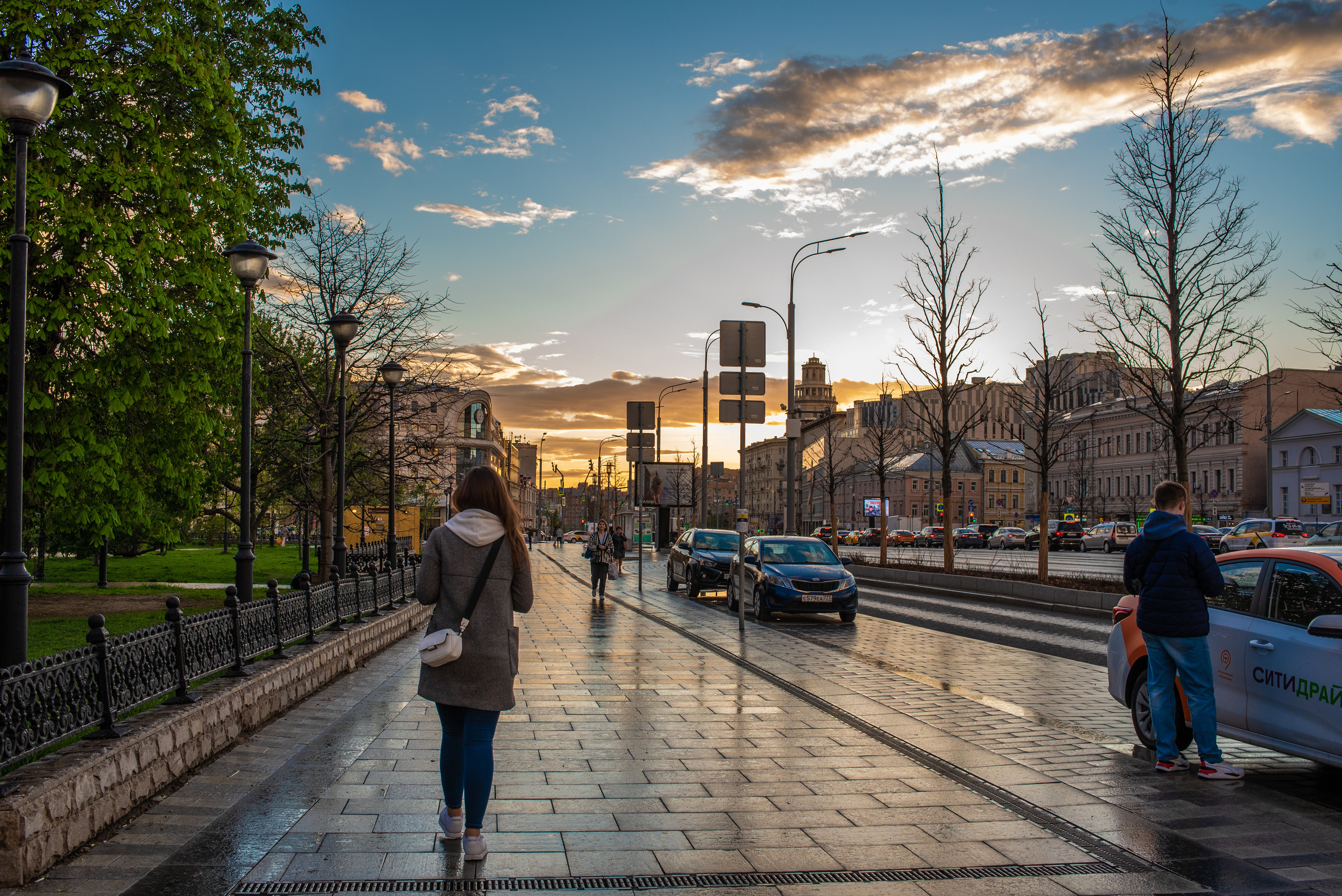 Прогулка по ночному городу. Анна Боровикова, фотограф Пушкино