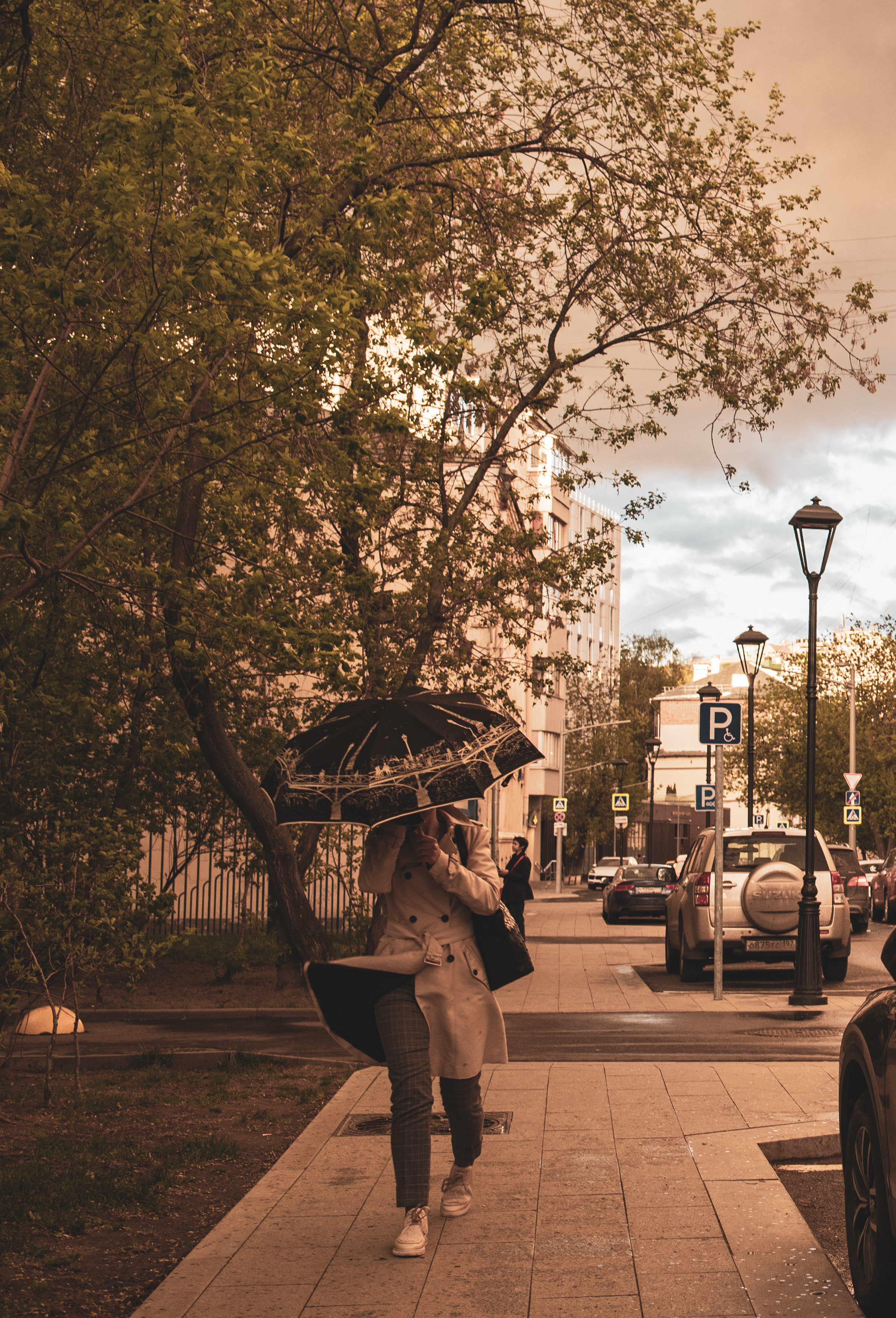 Прогулка по ночному городу. Анна Боровикова, фотограф Пушкино