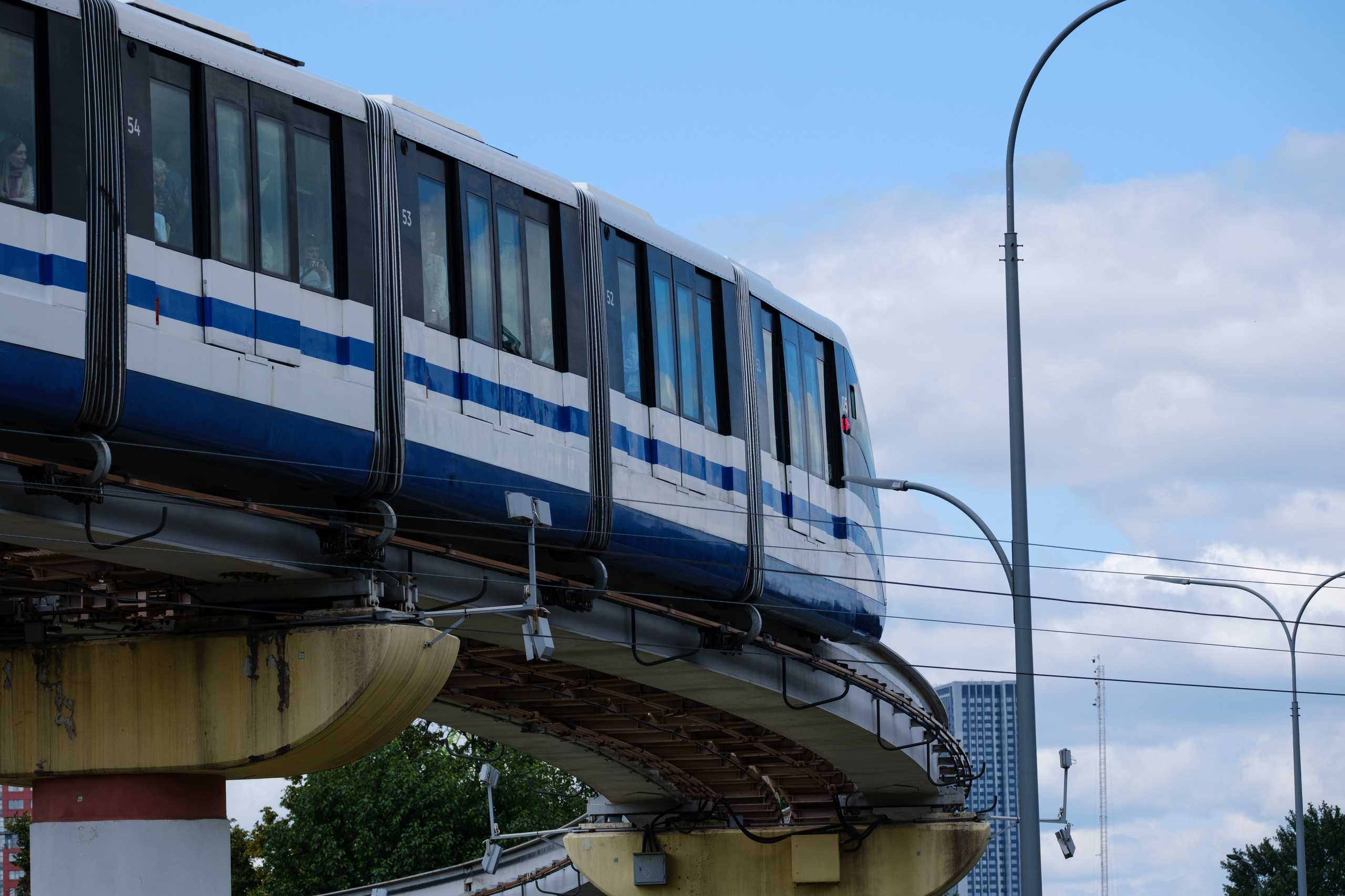 Московский монорельс. Сайт фотографа Дмитрия Батенёва