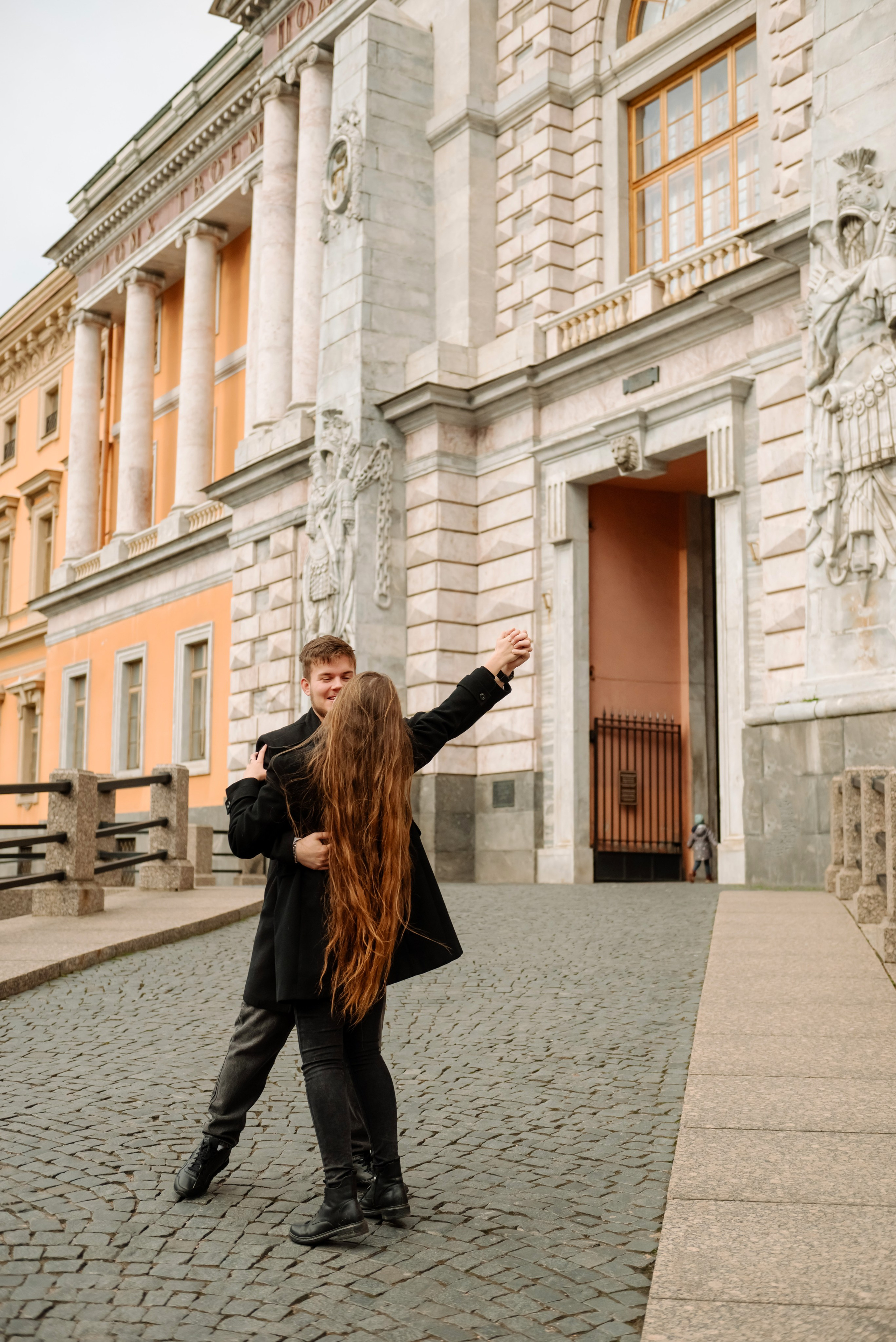 Осенняя фотосессия в Питере в Летнем саду и у Михайловского замка. Свадебный и сеейный фотограф в Санкт-Петербурге Елена Худякова