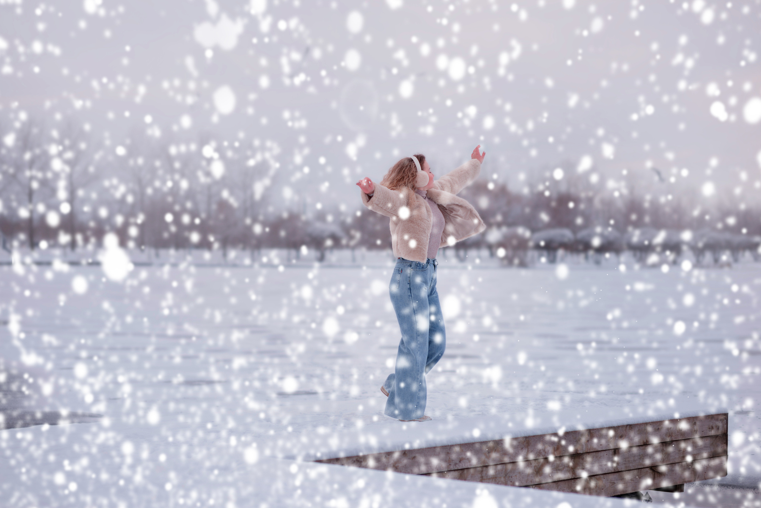 Снежный парк. Фотограф Москва — Серпухов — Таруса Ольга Кокеткина