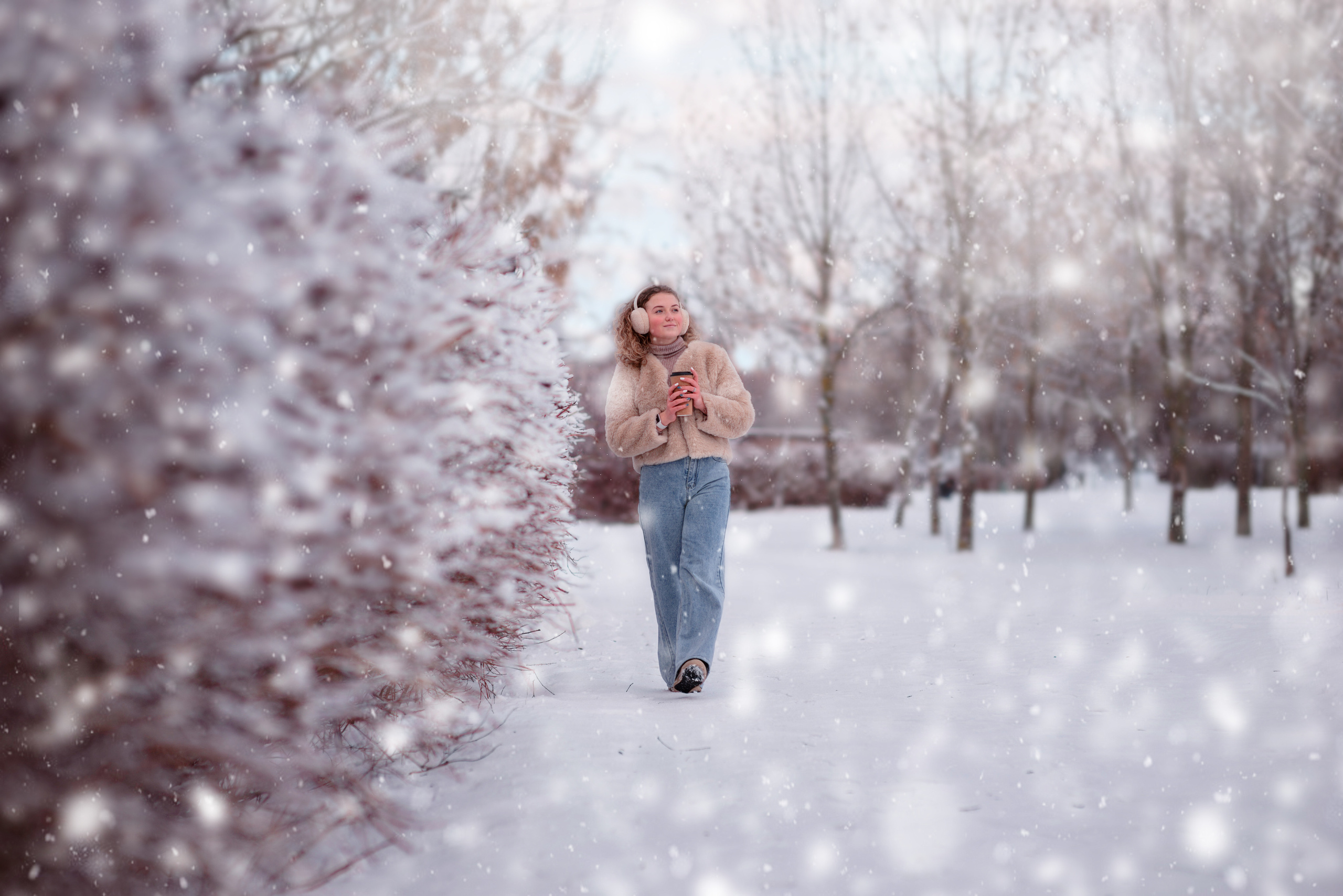 Снежный парк. Фотограф Москва — Серпухов — Таруса Ольга Кокеткина