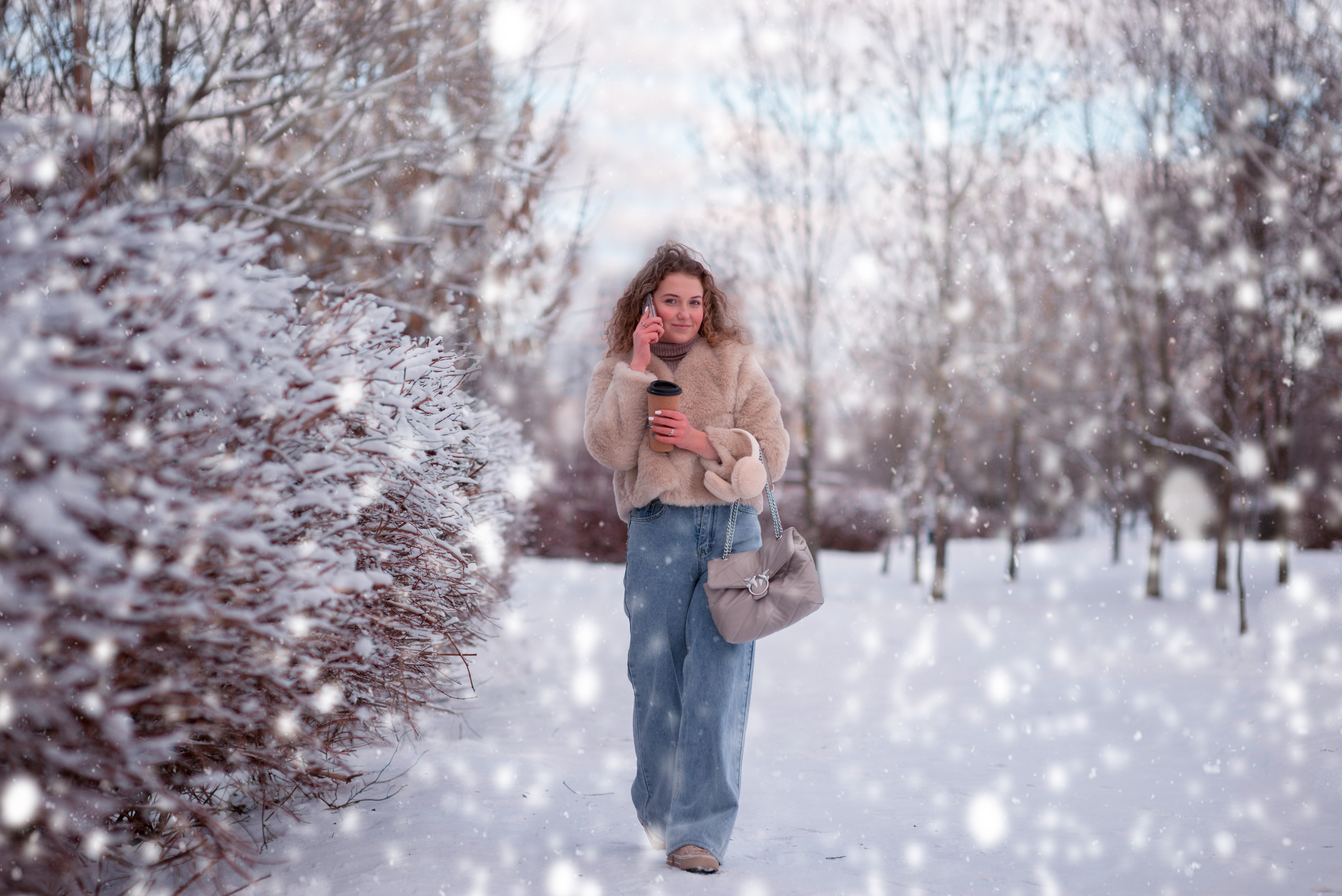 Снежный парк. Фотограф Москва — Серпухов — Таруса Ольга Кокеткина