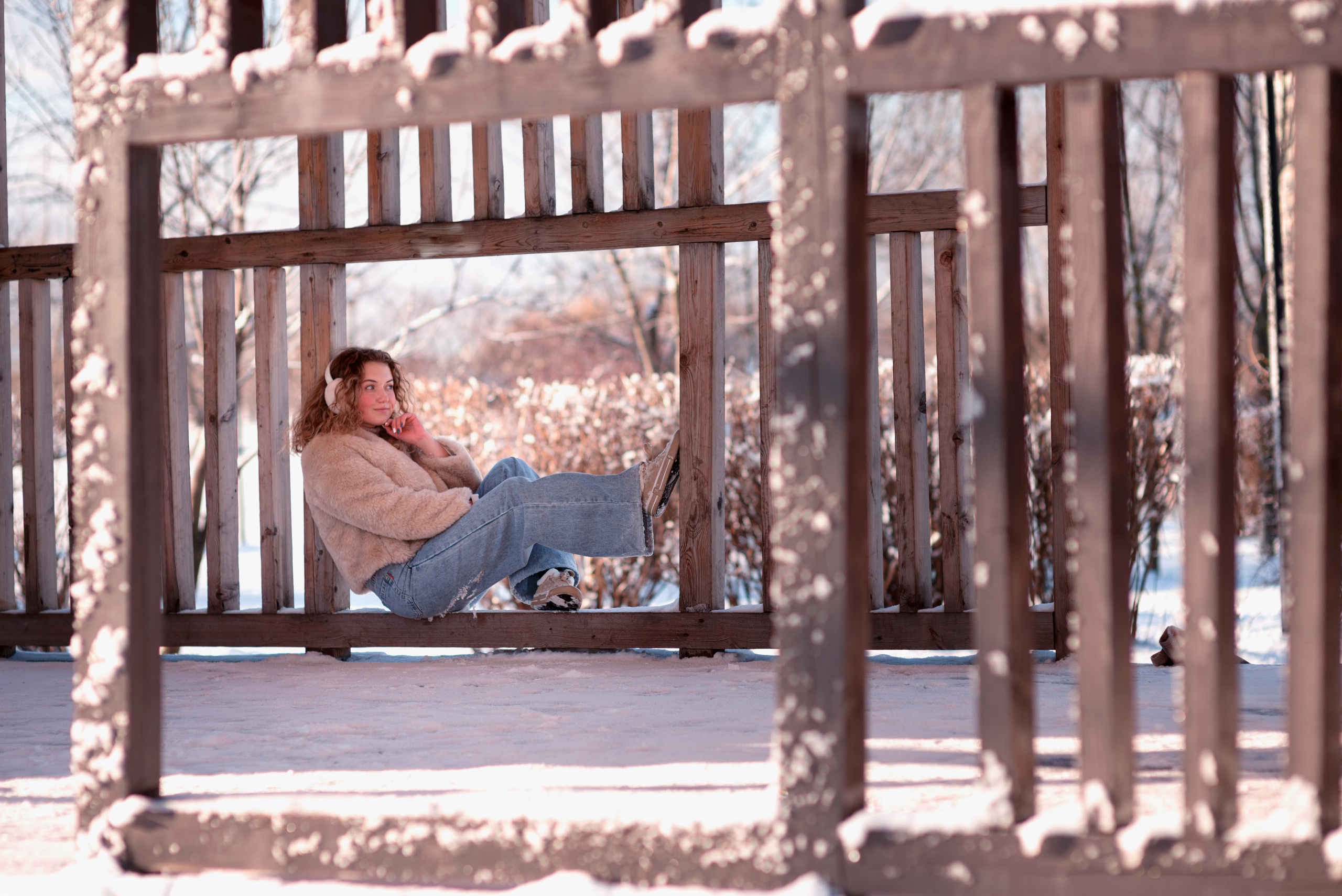 Снежный парк. Фотограф Москва — Серпухов — Таруса Ольга Кокеткина