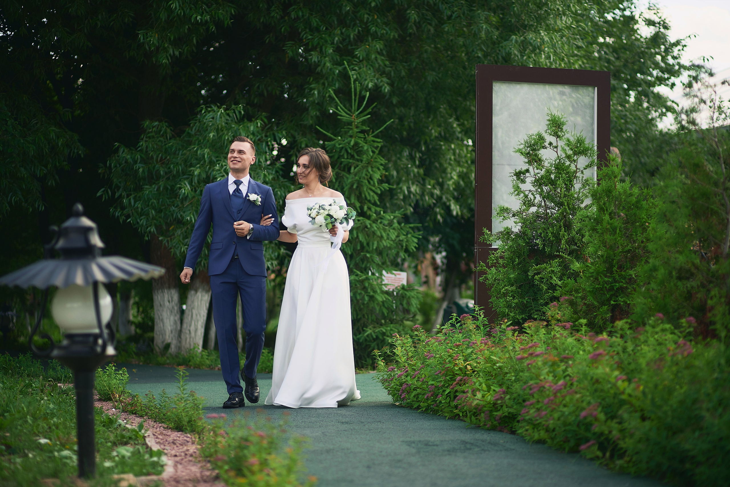 Свадебная Фотосессия Ирины и Сергея в загородном клюбе Лачи