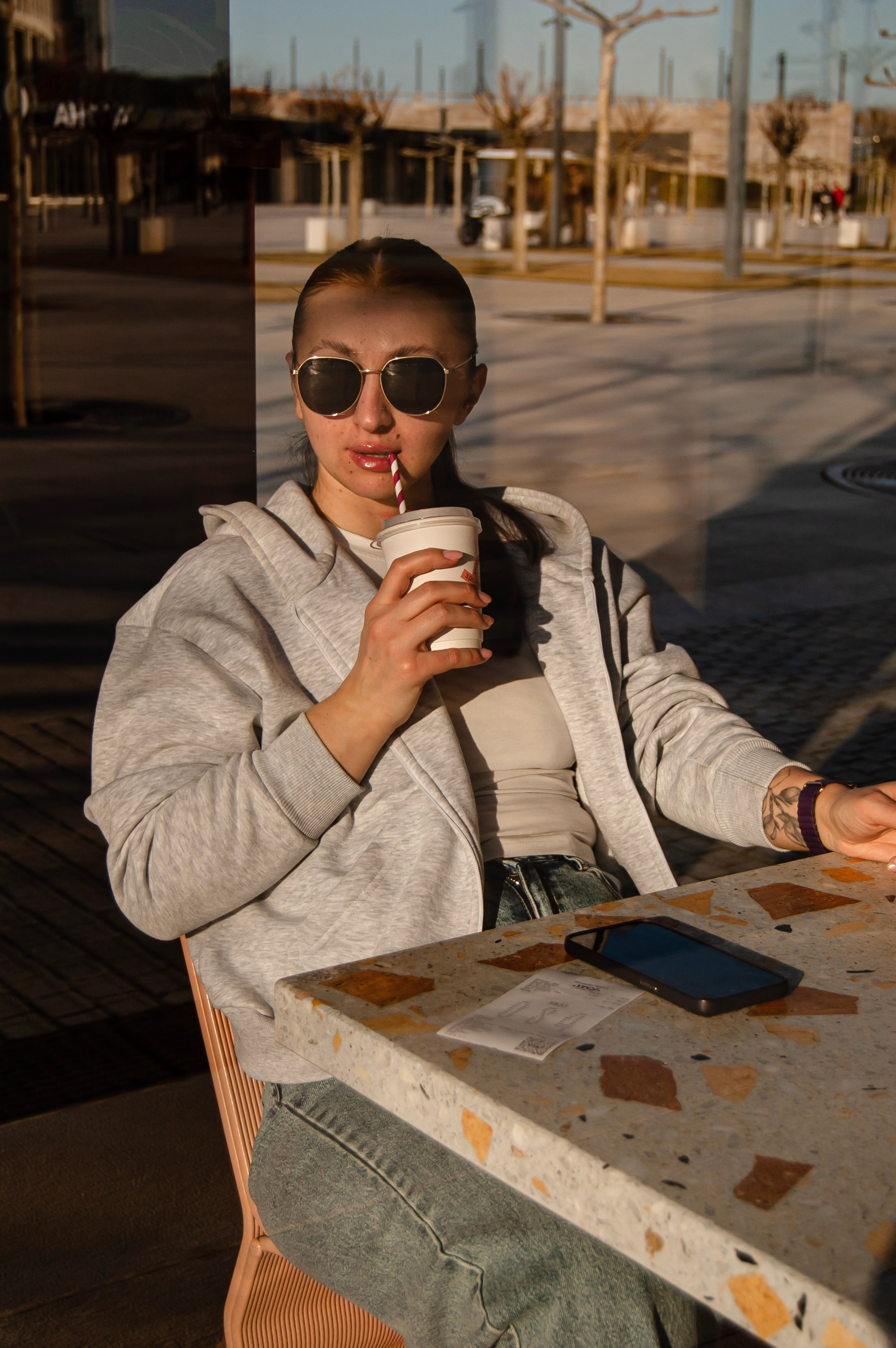 Портретная фотосессия для Леры в парке Галицкого в Краснодаре. Портретный фотограф в Краснодаре Слава Никитин