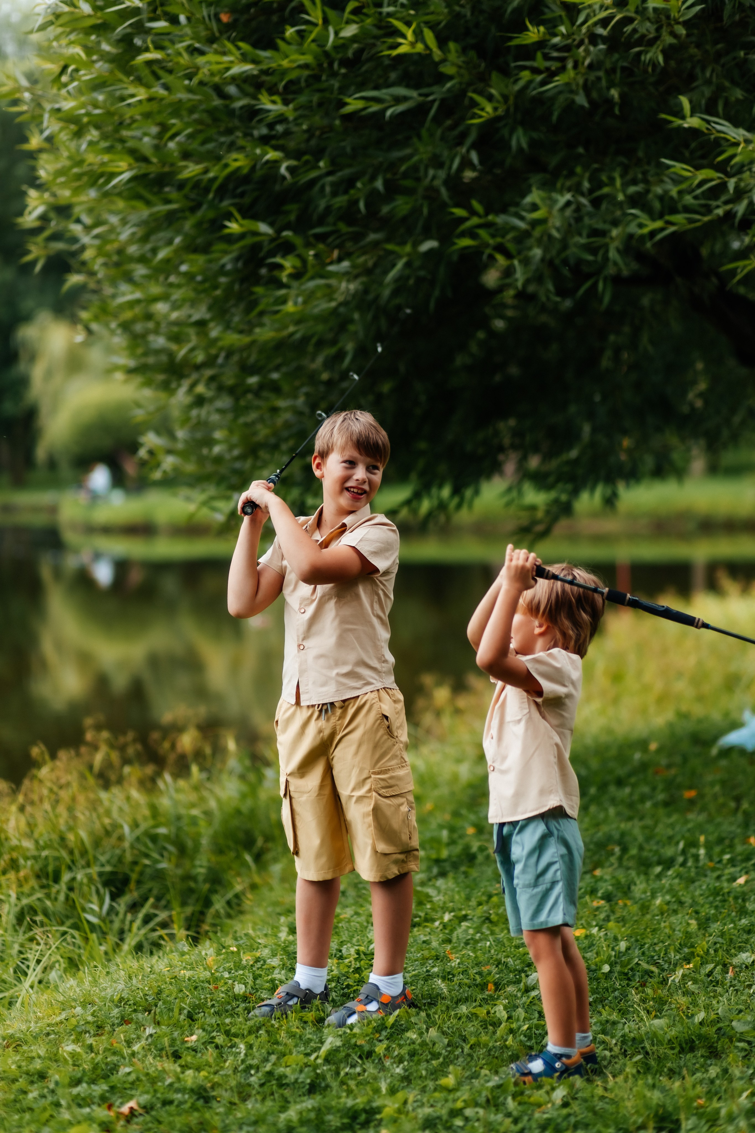 Детская фотосессия в парке