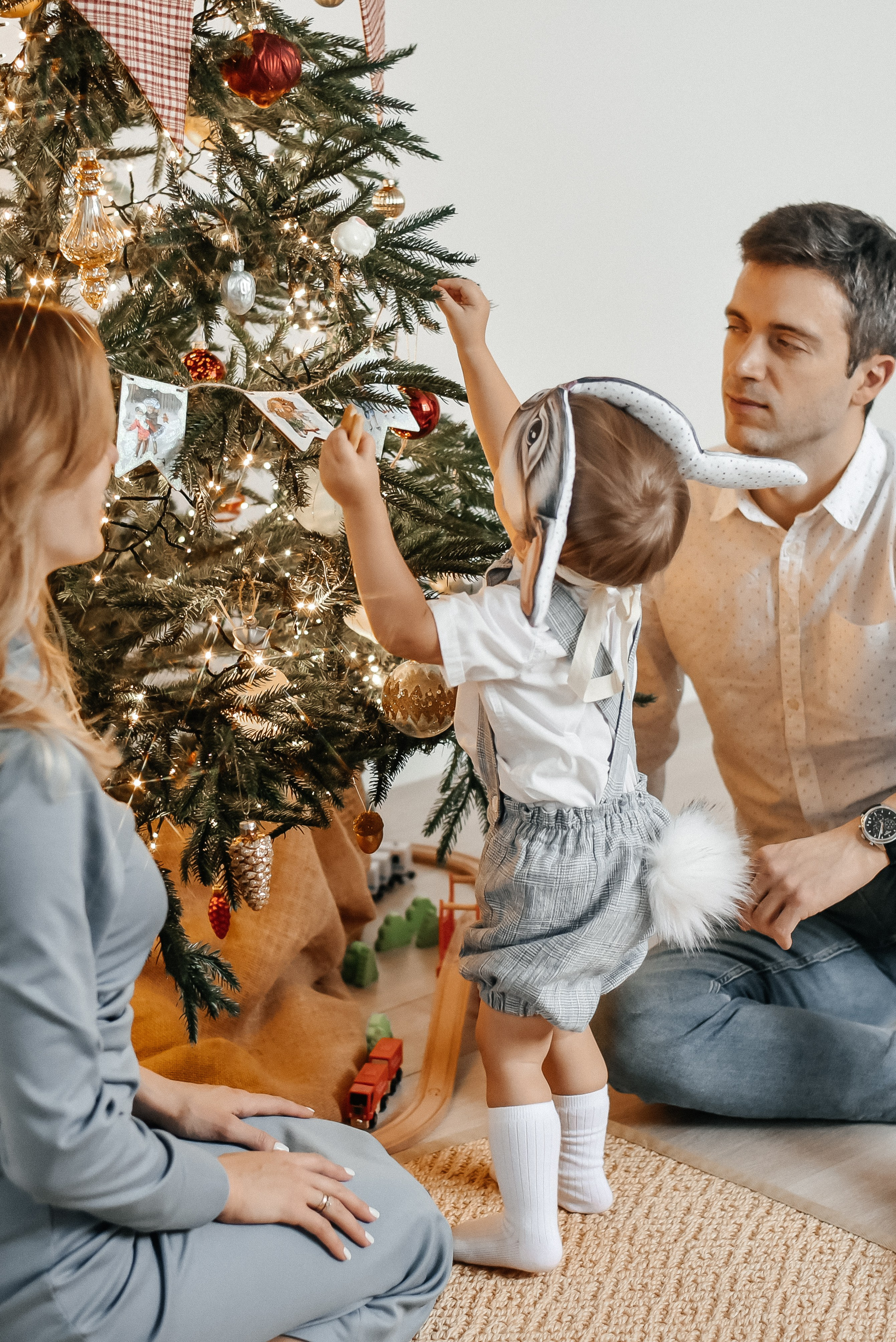 Домашняя новогодняя фотосессия. Фотограф в Москве и Королёве Сутягина Мария