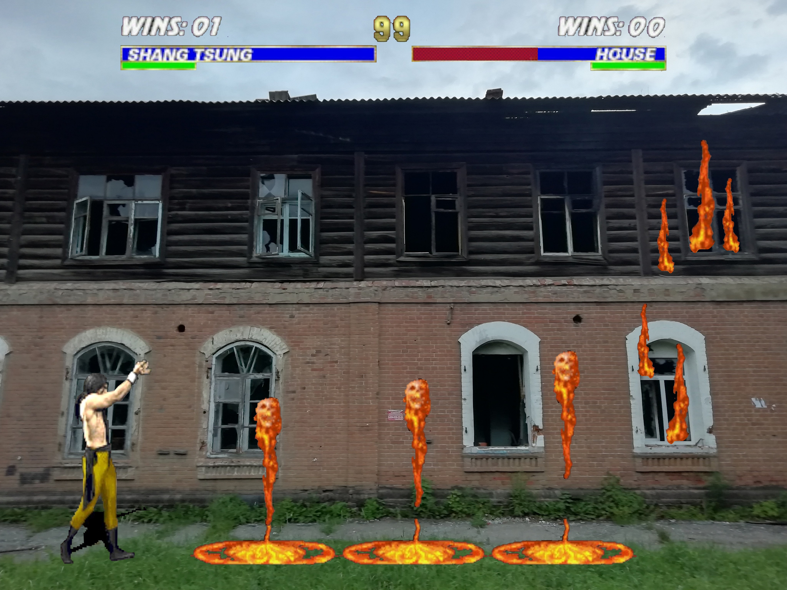 Urban fights. Художник Рыбак Николай