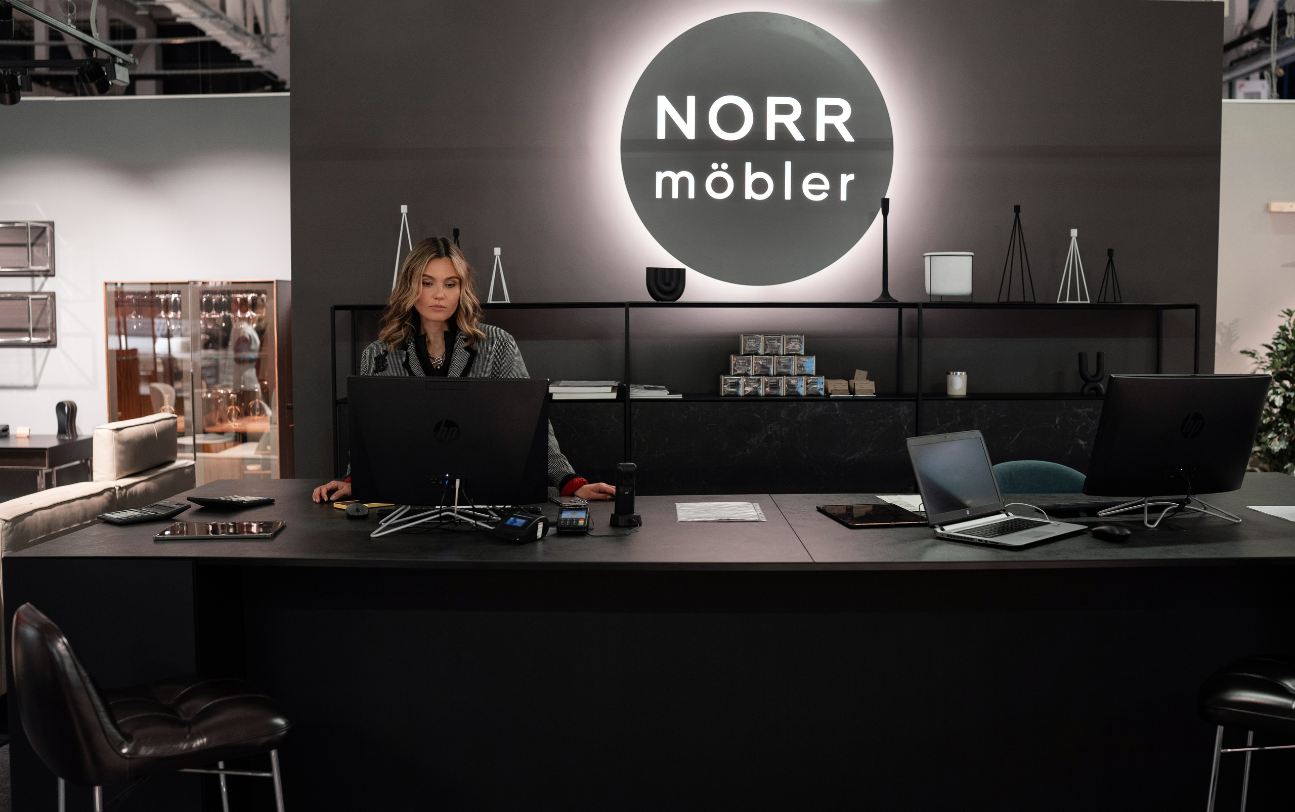 Разработка логотипа, фирменного стиля, создание коллекции мебели и предметов декора, дизайн-проект шоурумов с нуля