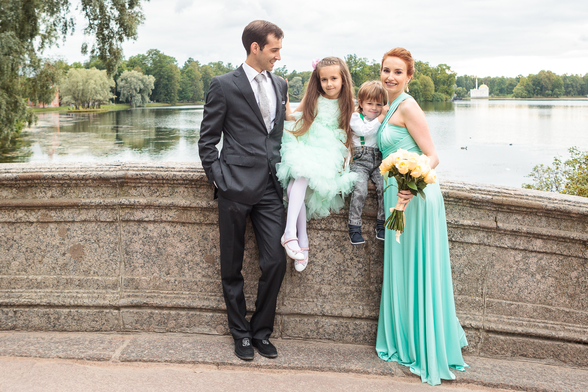 АНАСТАСИЯ, АЛЕКСЕЙ, МИРОН И МАРГО. Фотограф Дмитрий Грант