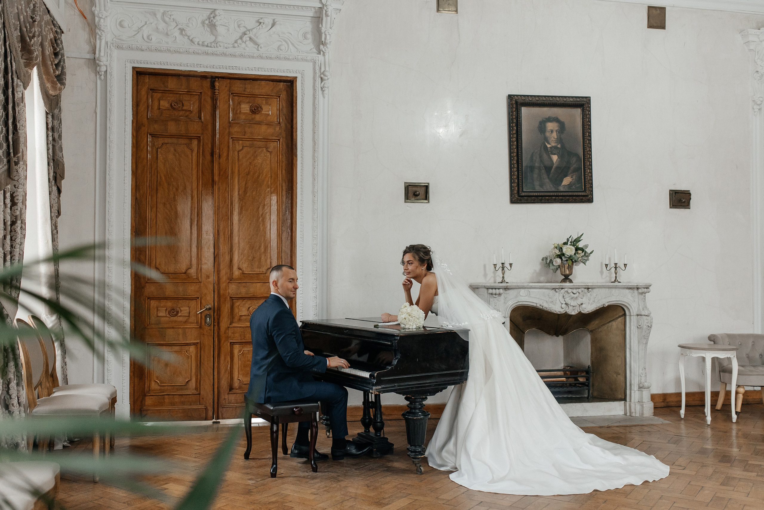 Регистрация брака в Библиотеке-читальне имени А. С. Пушкина