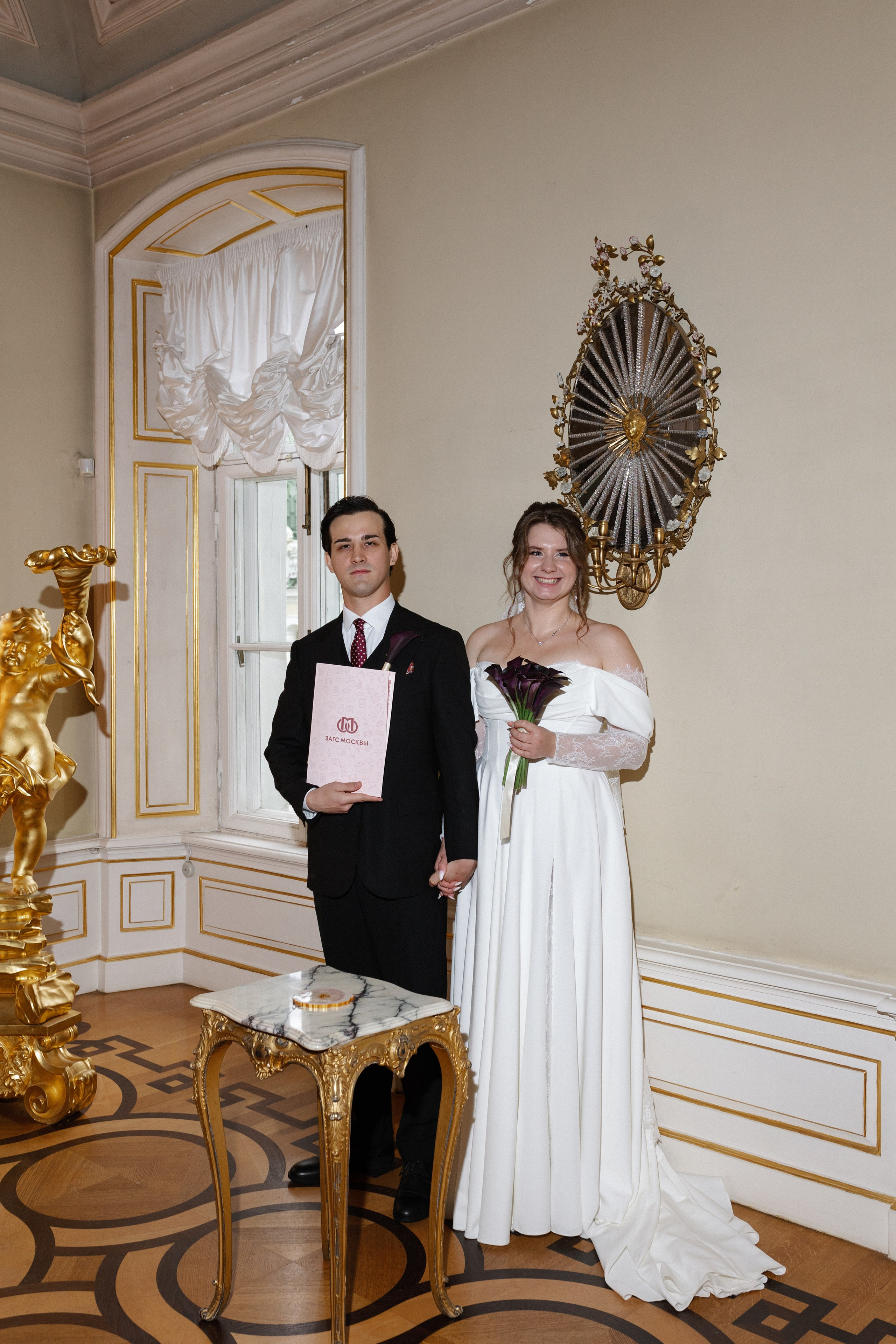 Свадебная фотосессия в Кусково. Свадебный фотограф в Москве Мария Крош