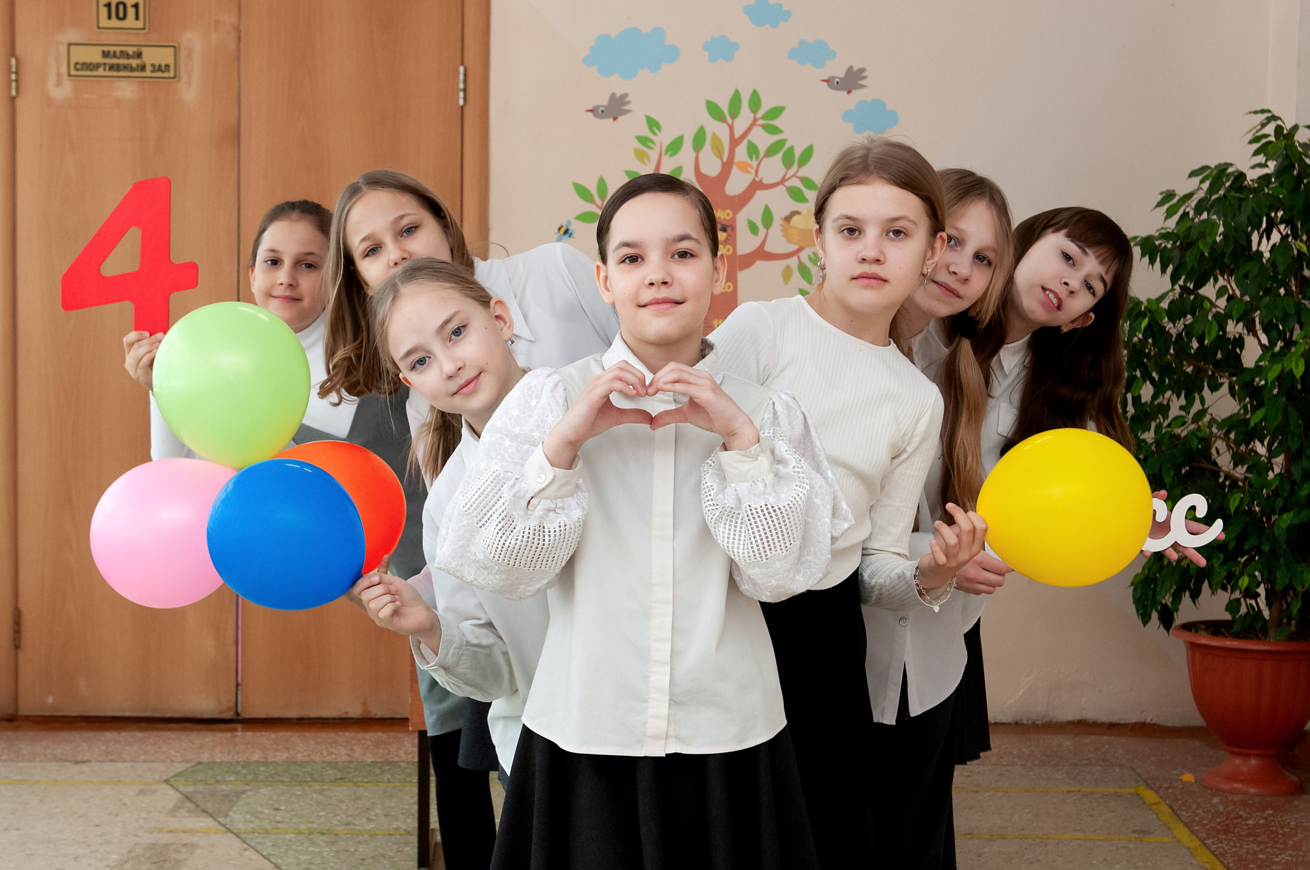 4 А класс — Фотосессия на выпускной альбом. Фотограф в Хабаровске