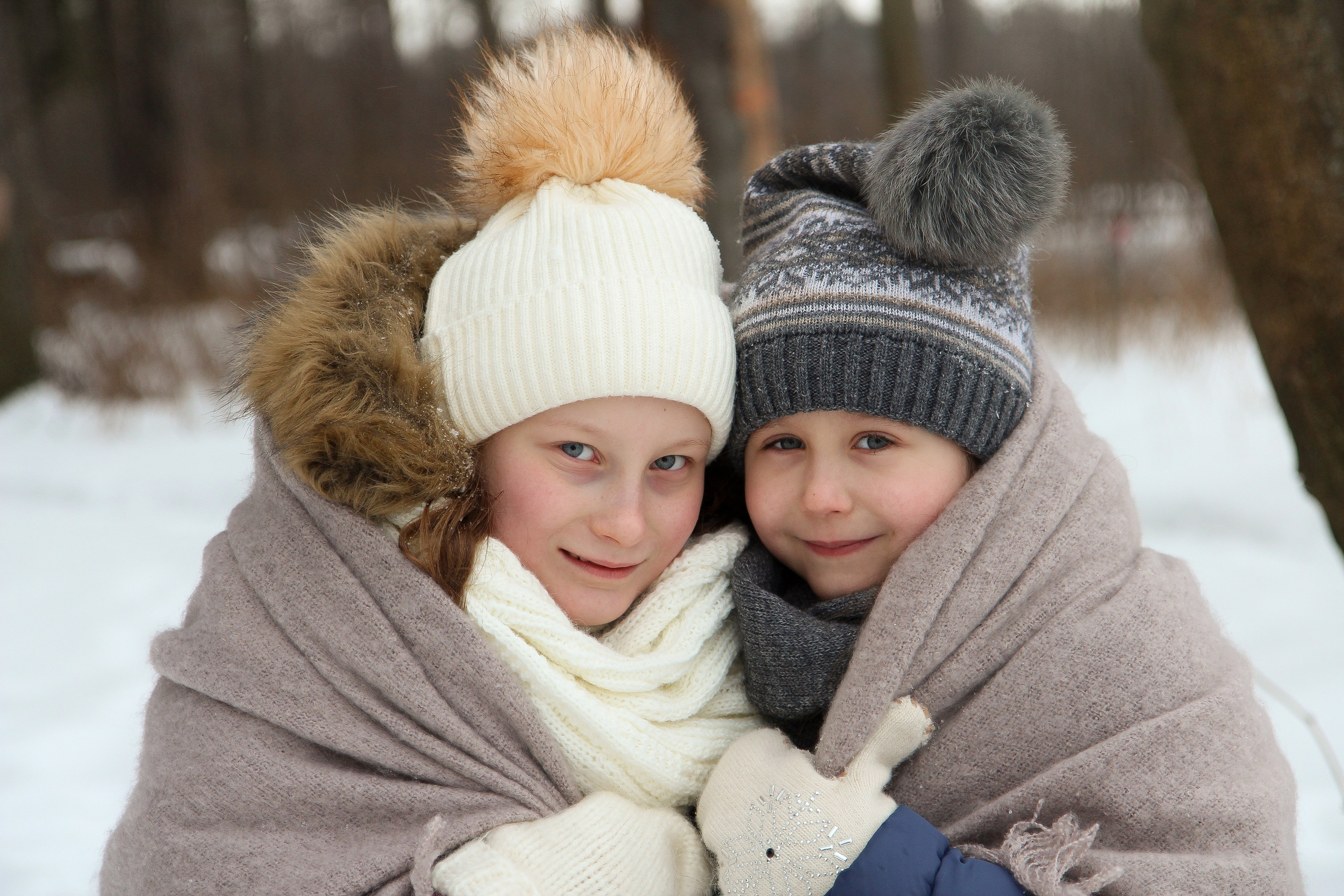 Девочки подружки зимой. Диана Николаева — фотограф город Балашиха