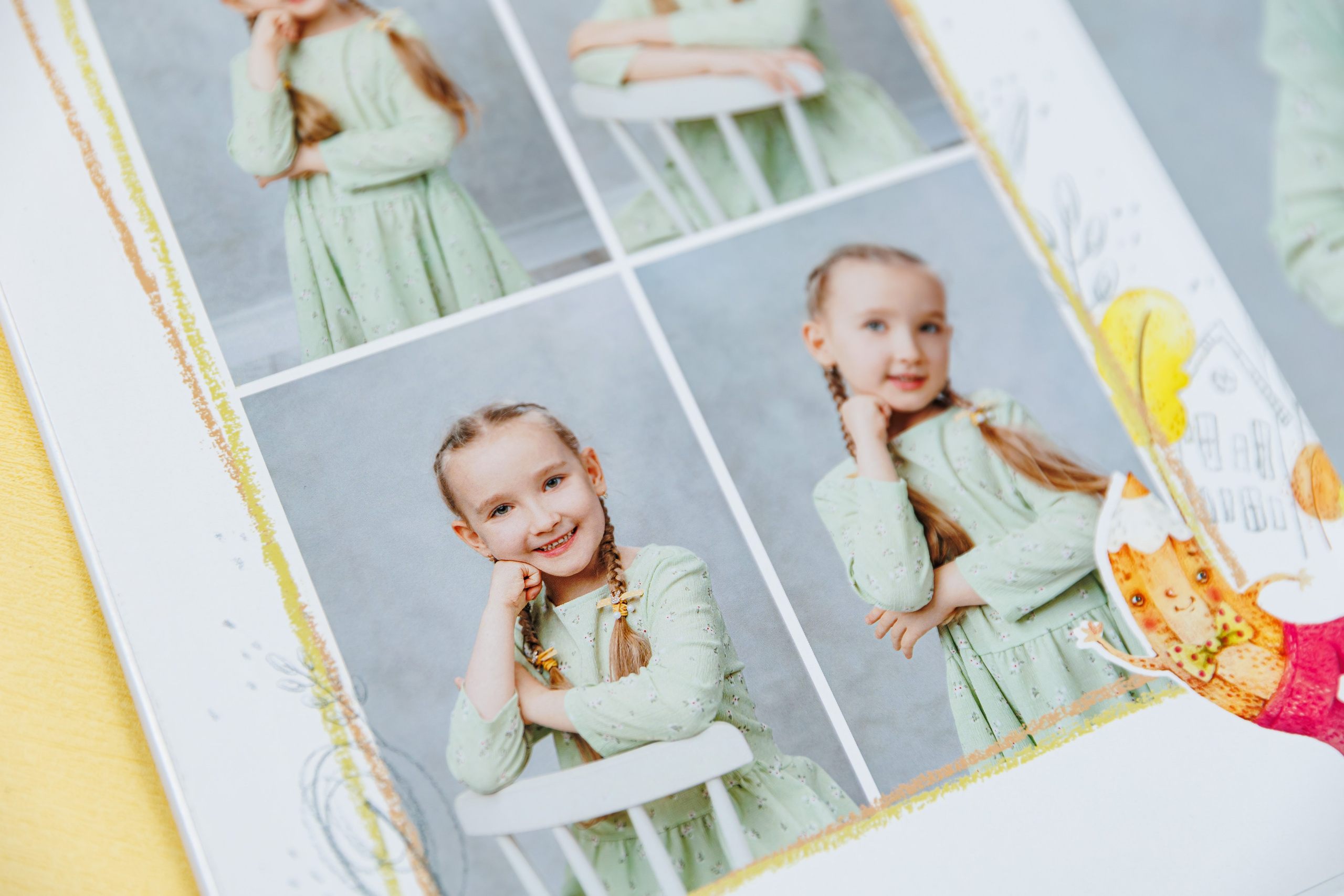 Выпускные альбомы в детский сад. Семейный и детский фотограф Комина Елена, Власиха, Одинцово