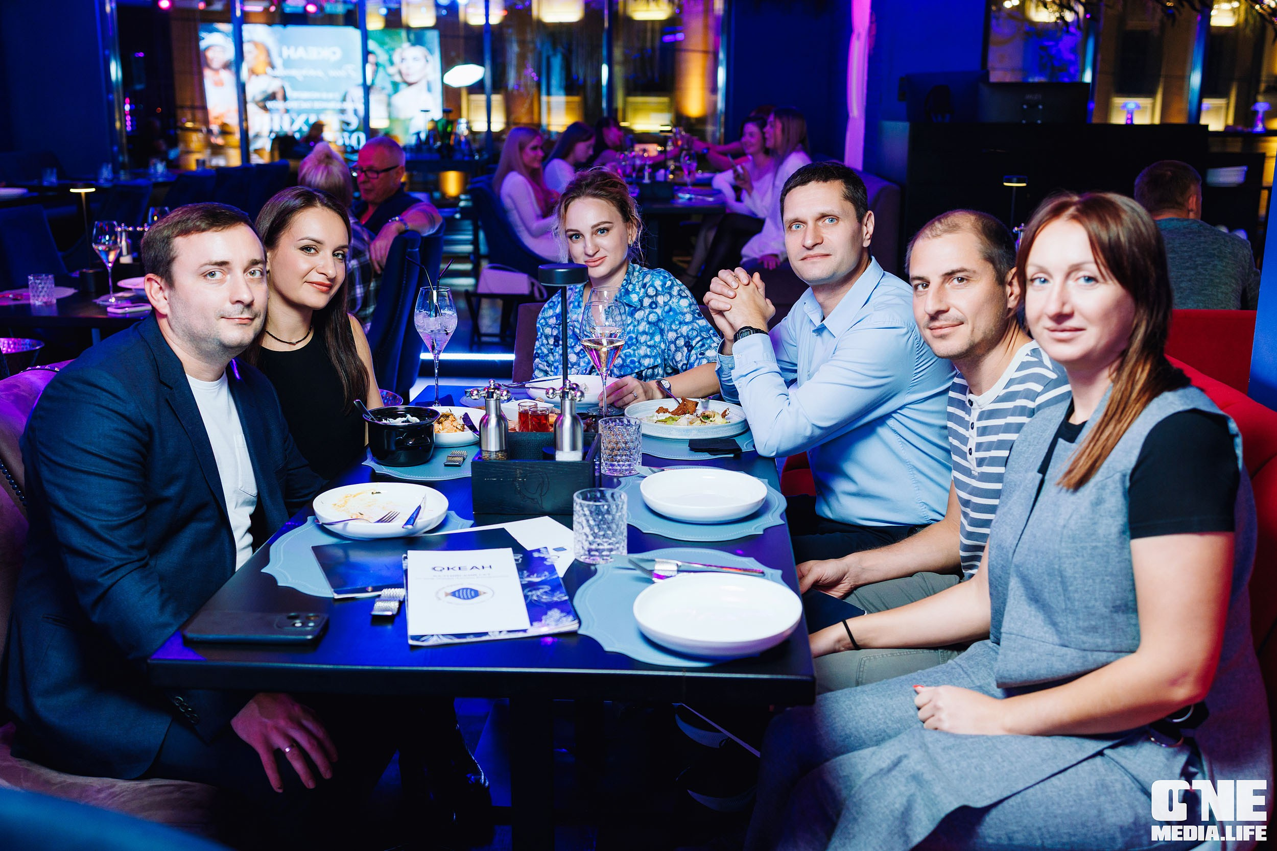 Фоторепортаж из ресторана Океан. One Media Life: фоторепортажи, фотоотчеты с мероприятий и заведений