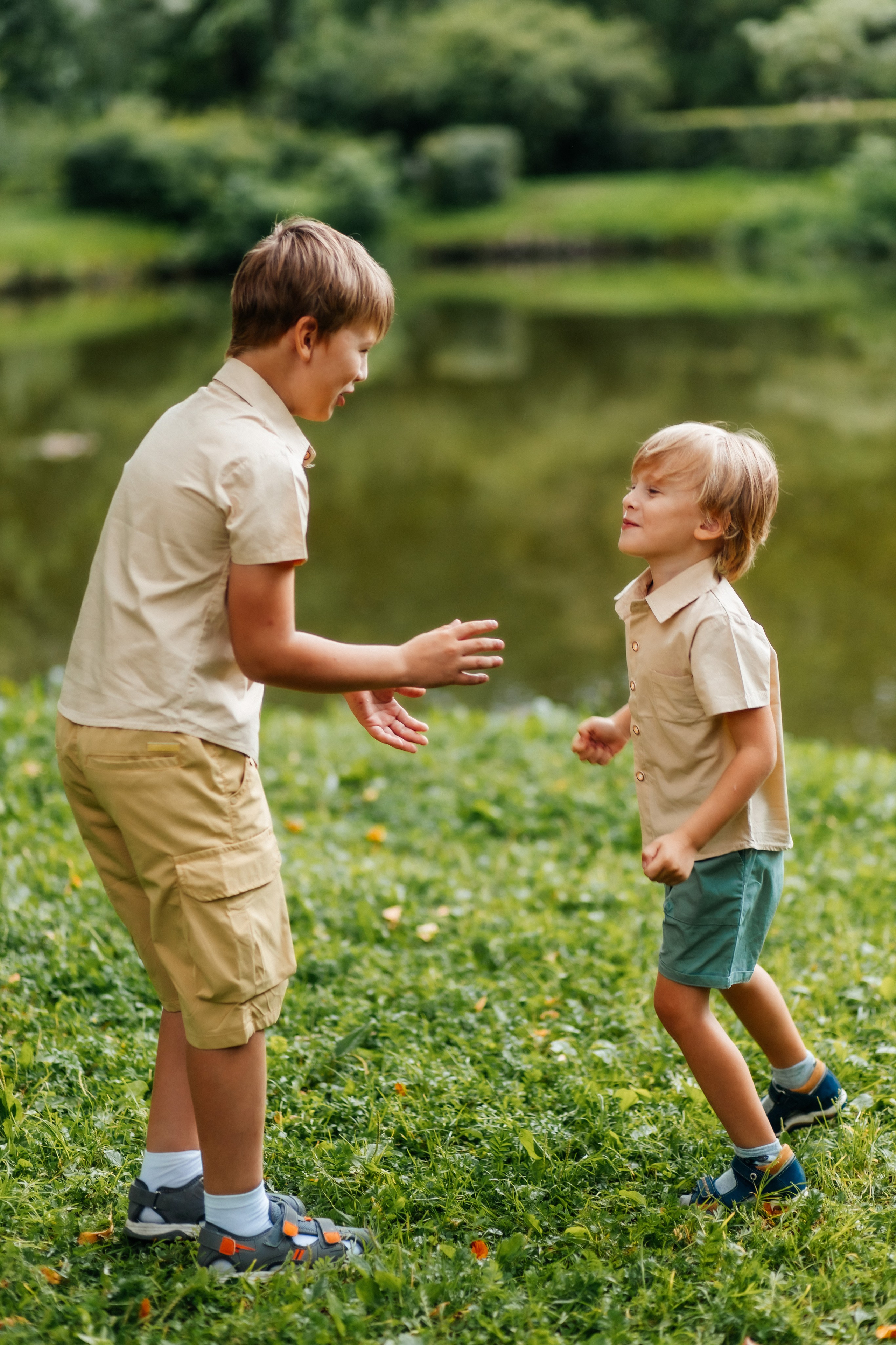 Детская фотосессия в парке