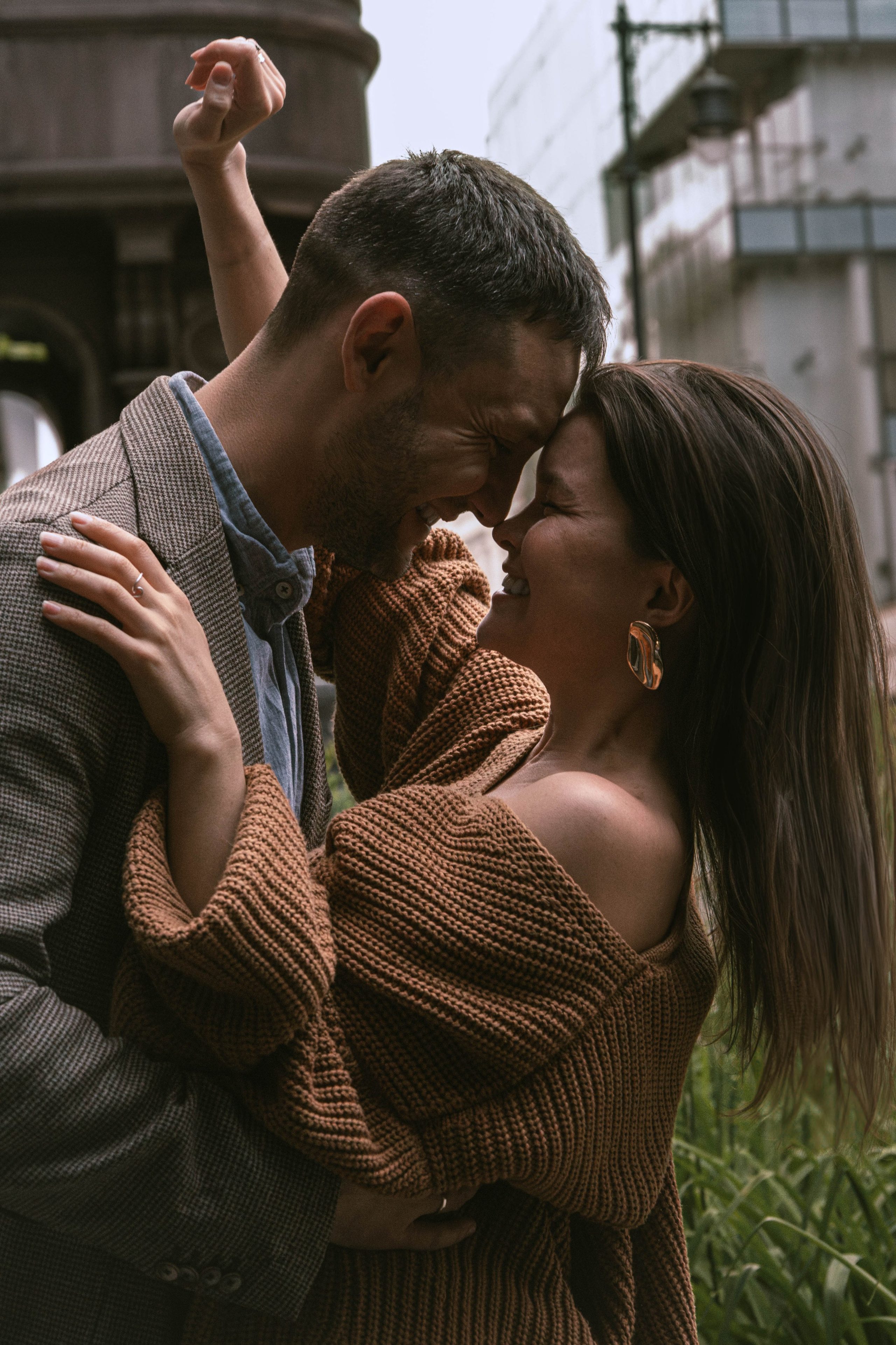 Лавстори на улицах Москвы. Семейный фотограф Химки — Москва