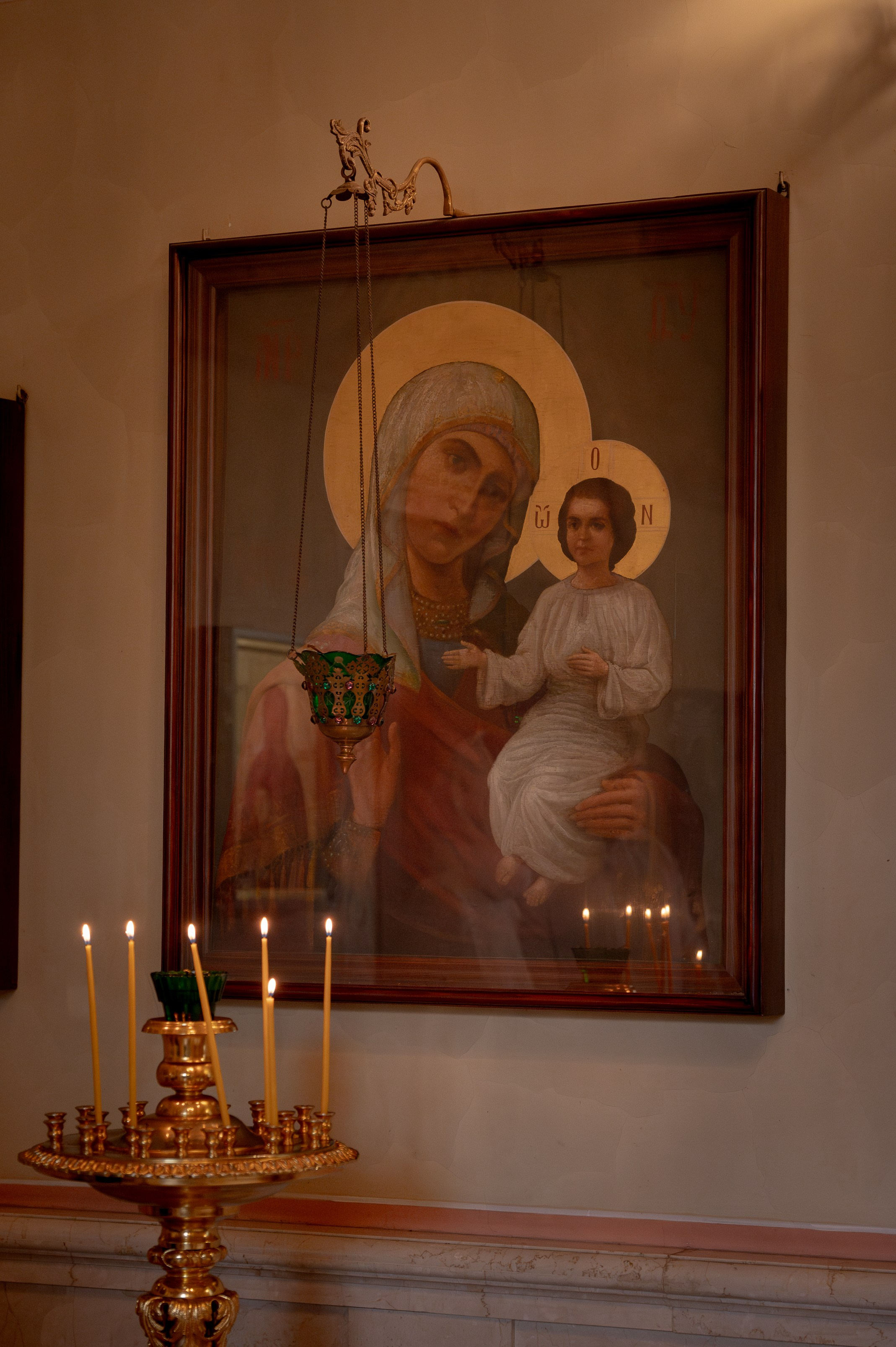 Крещение Марии в Церкви Богоявления Господня г. Звенигород. Семейный фотограф Руслан Каримов Одинцово Москва