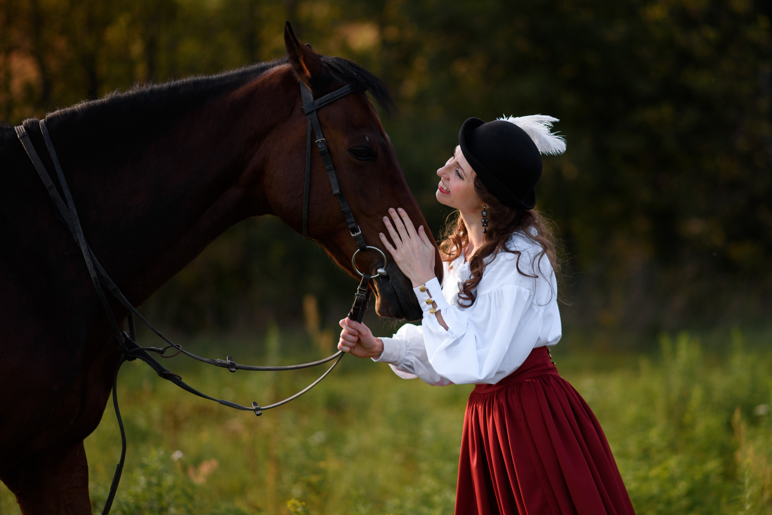 Фотосессия с конем. Фотографы в Орле Шестопаловы Юлия и Юрий