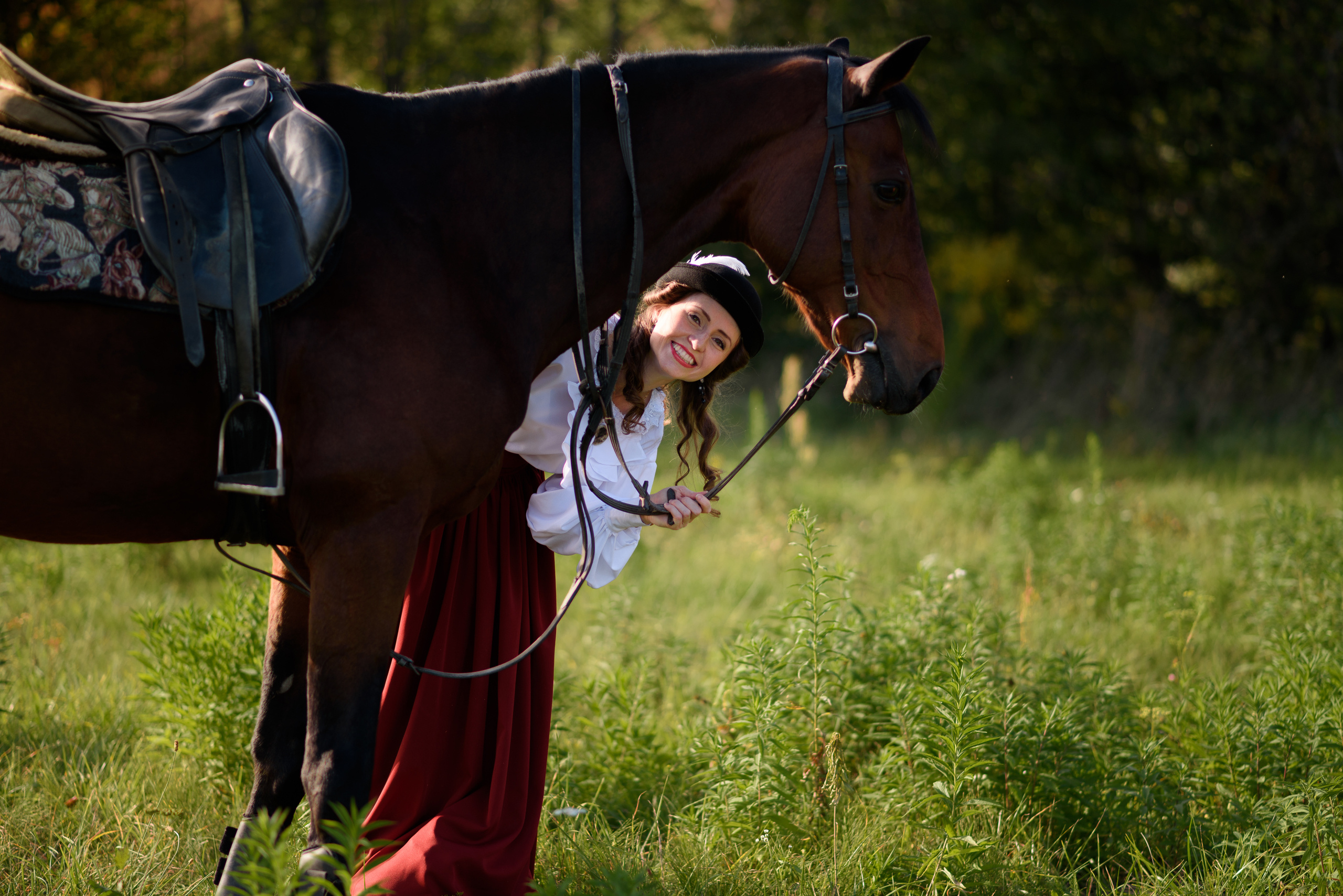 Фотосессия с конем. Фотографы в Орле Шестопаловы Юлия и Юрий