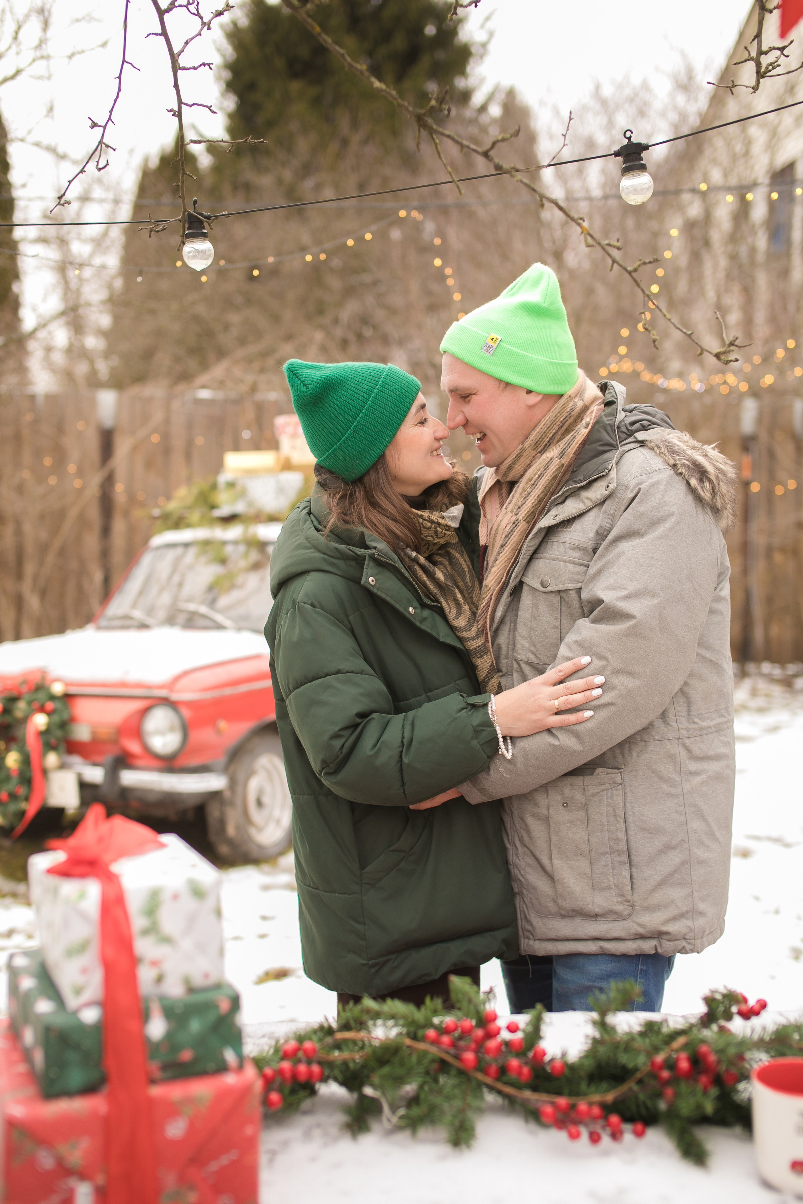 Фотодача новый год 2025-2026. Семейный фотограф в Москве Домодедово Московцева Алина