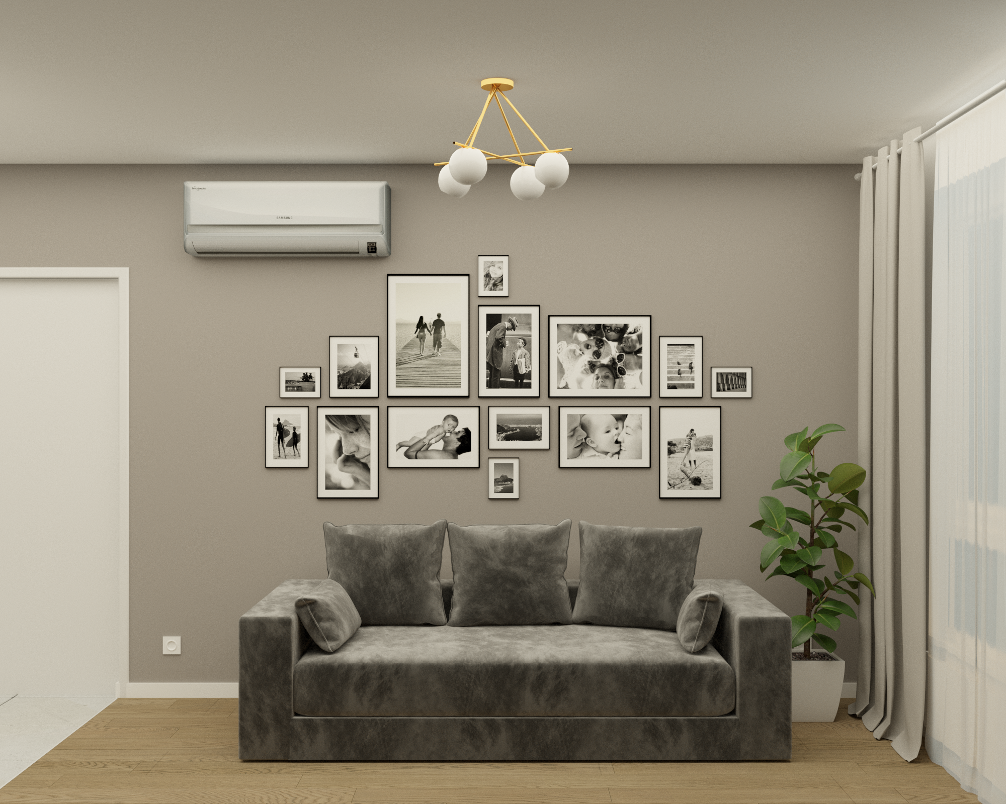 Дизайн-проект фото-стены гостиной. Обо мне