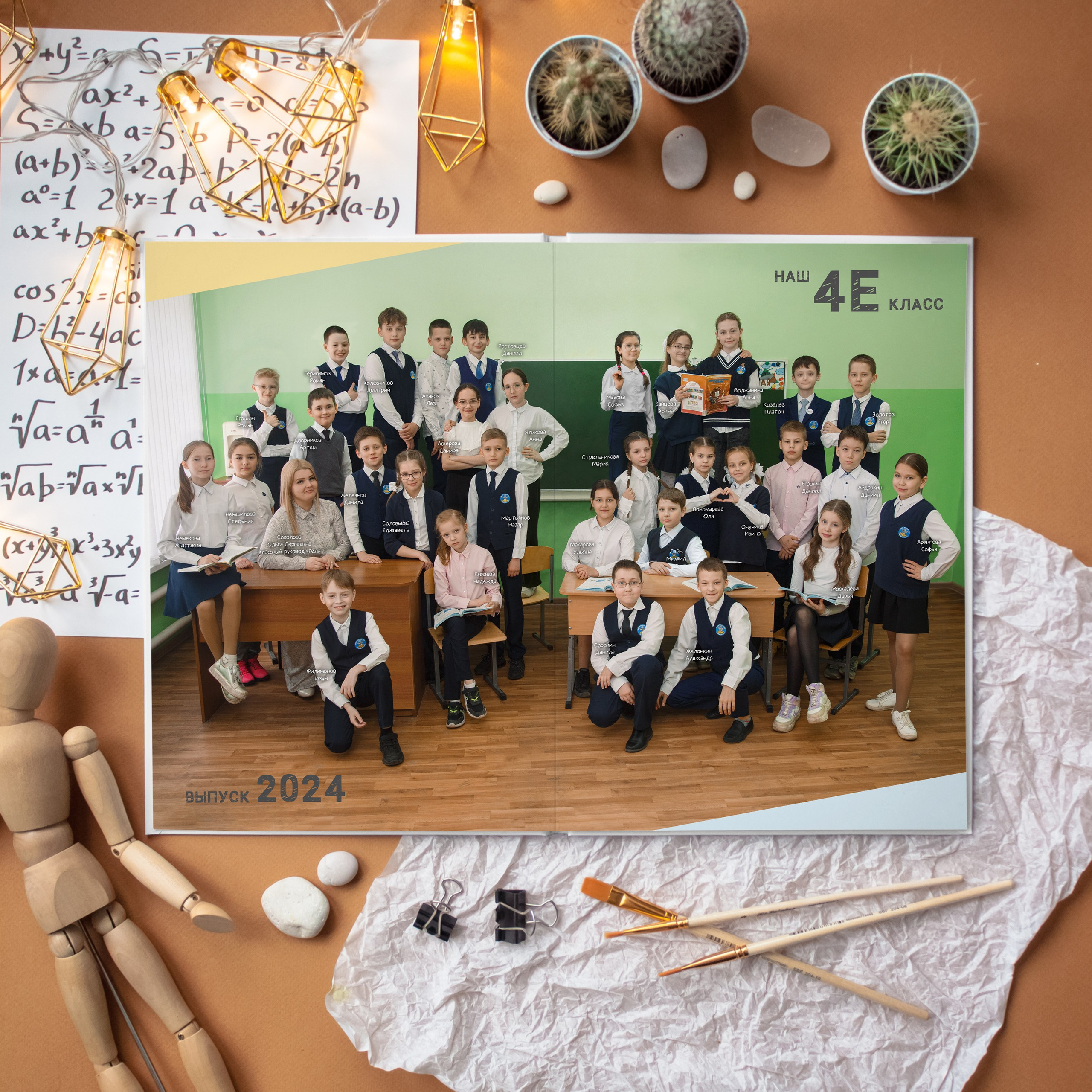 10 разворотов 4кл. Детский, семейный и школьный фотограф Светлана Волжанина