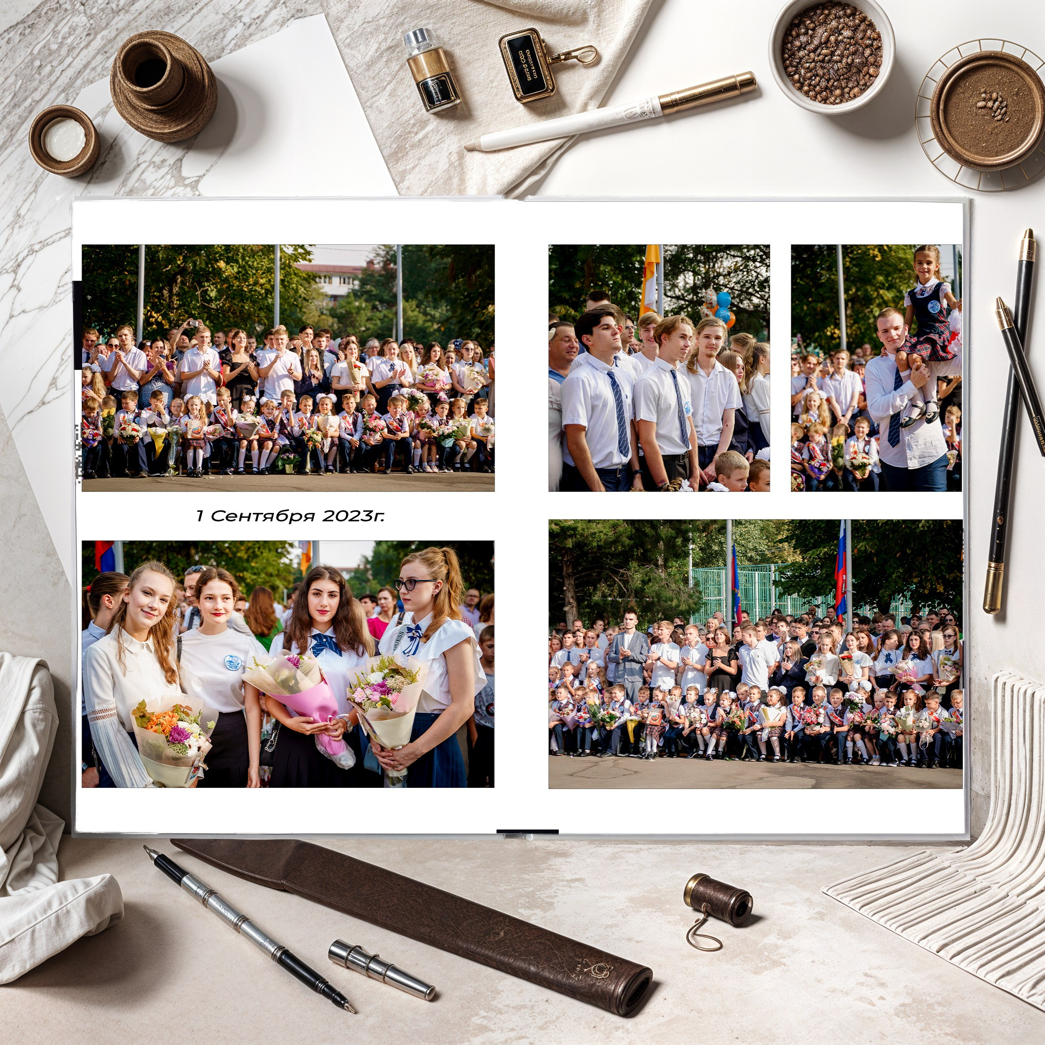 «Мрамор» Выпускной альбом для 9-11кл и ВУЗов_V.I.P. Фотографы из солнечного Краснодара Вадим и Надежда Митус