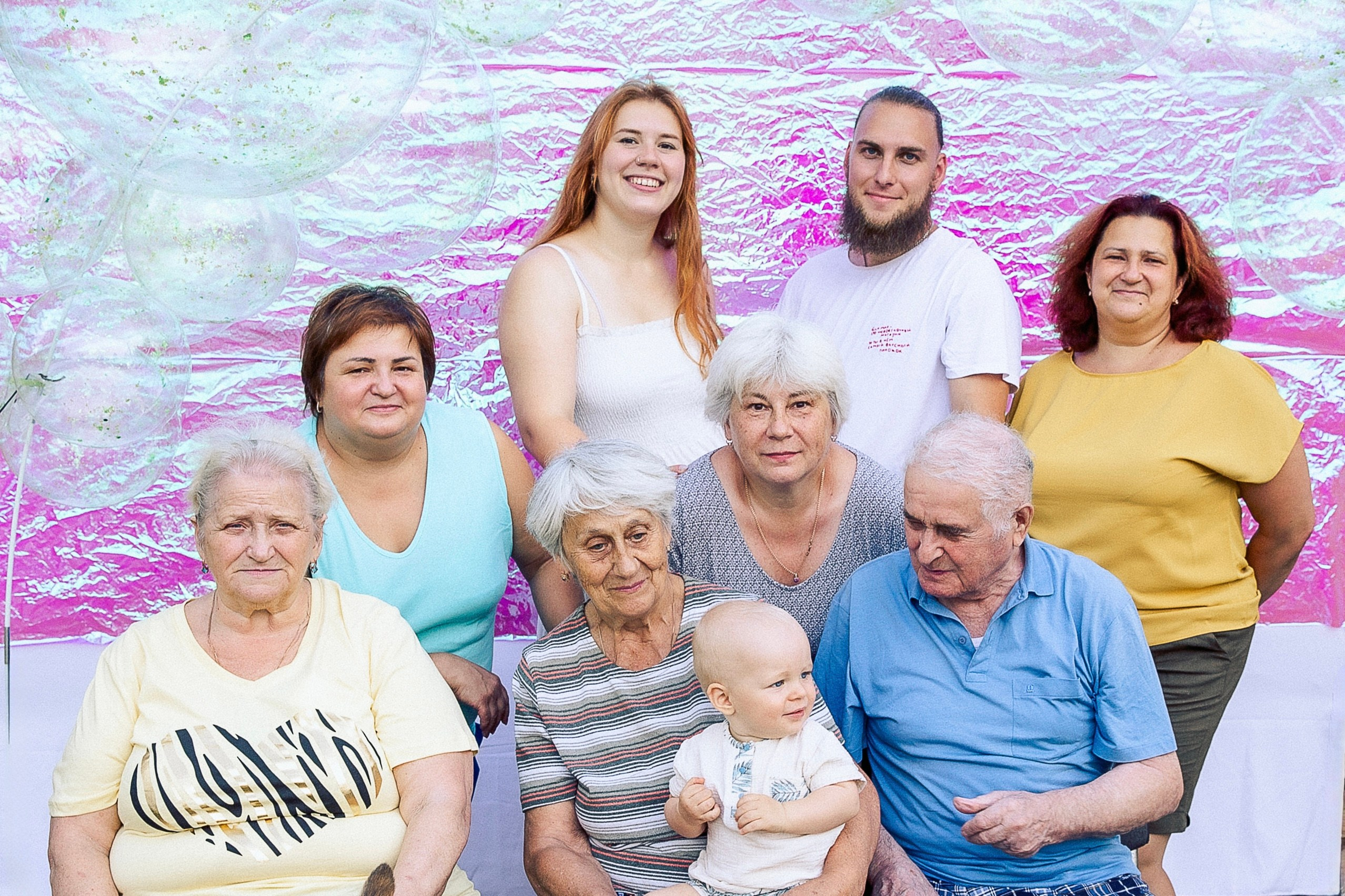 Лёвин первый День Рождения. Семейный и детский фотограф. Москва. Пронина Тома