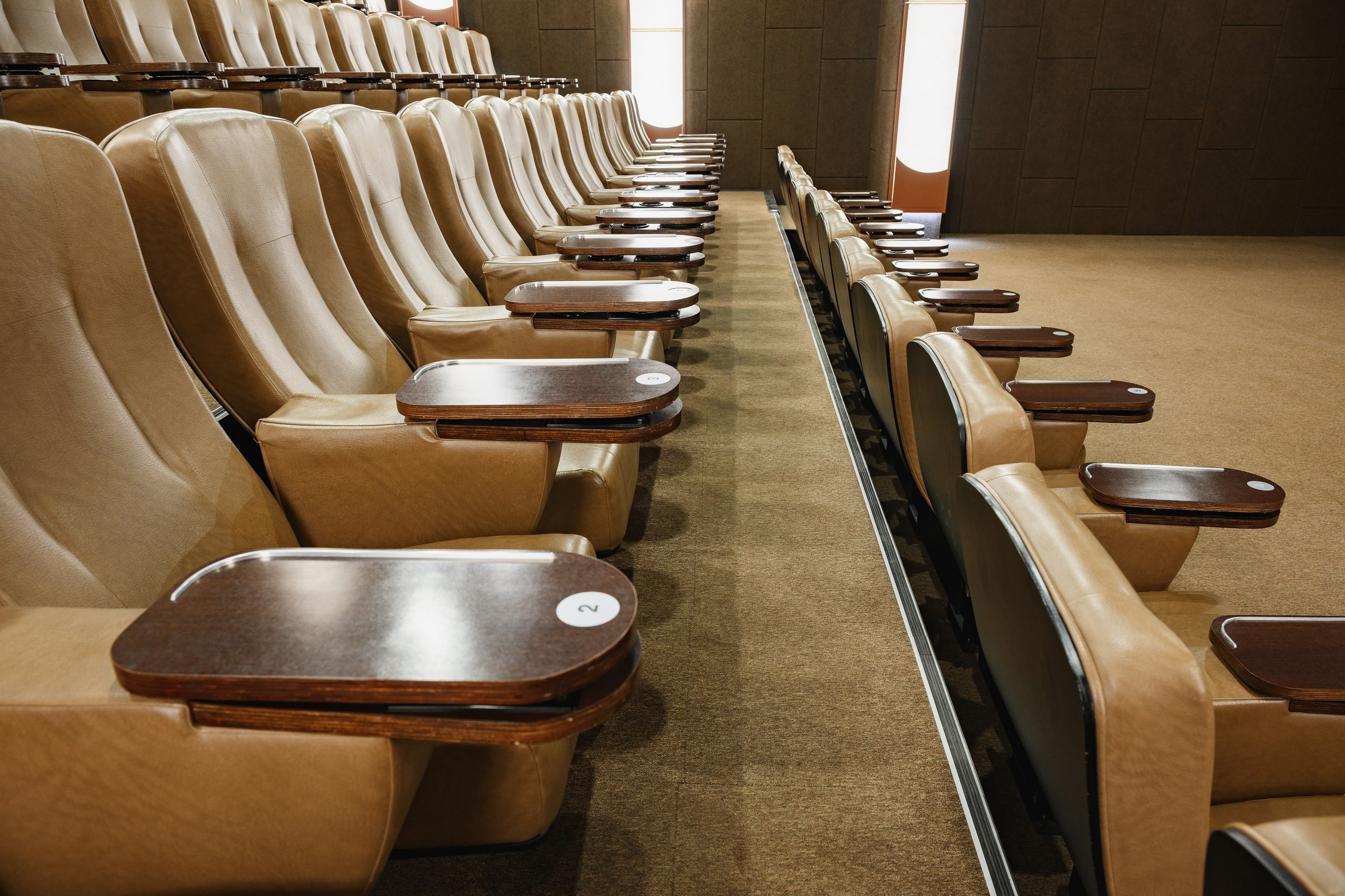 Фотосъемка VIP зала киноцентра в Петропавловске-Камчатском. Профессиональная фотосъемка интерьера VIP зала в Петропавловске-Камчатском. Стильная фотосессия кинозала премиум-класса в Петропавловске-Камчатском. Красивый интерьер кинотеатра в Петропавловске-Камчатском.