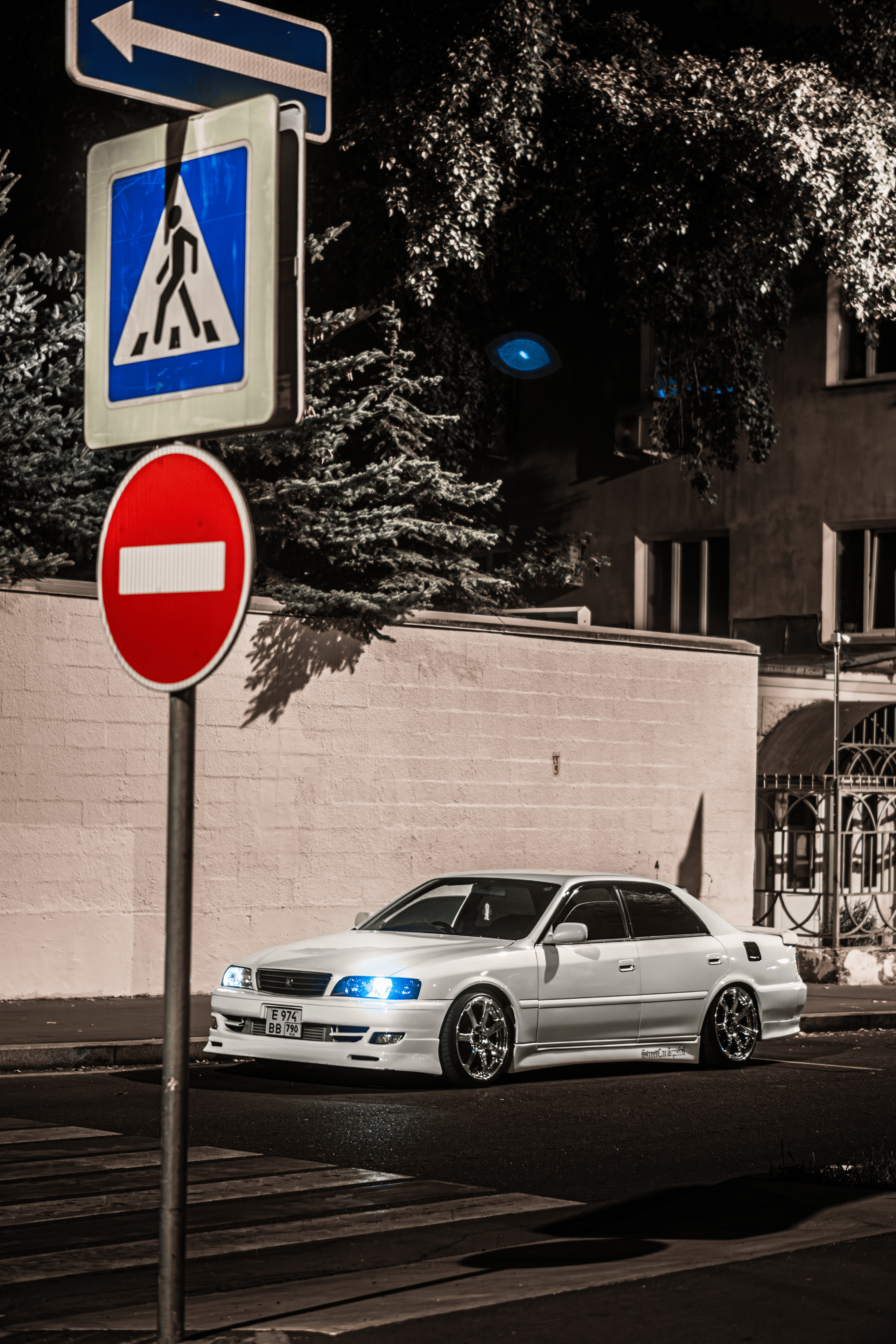 Toyota Chaser JZX100: белая жемчужина