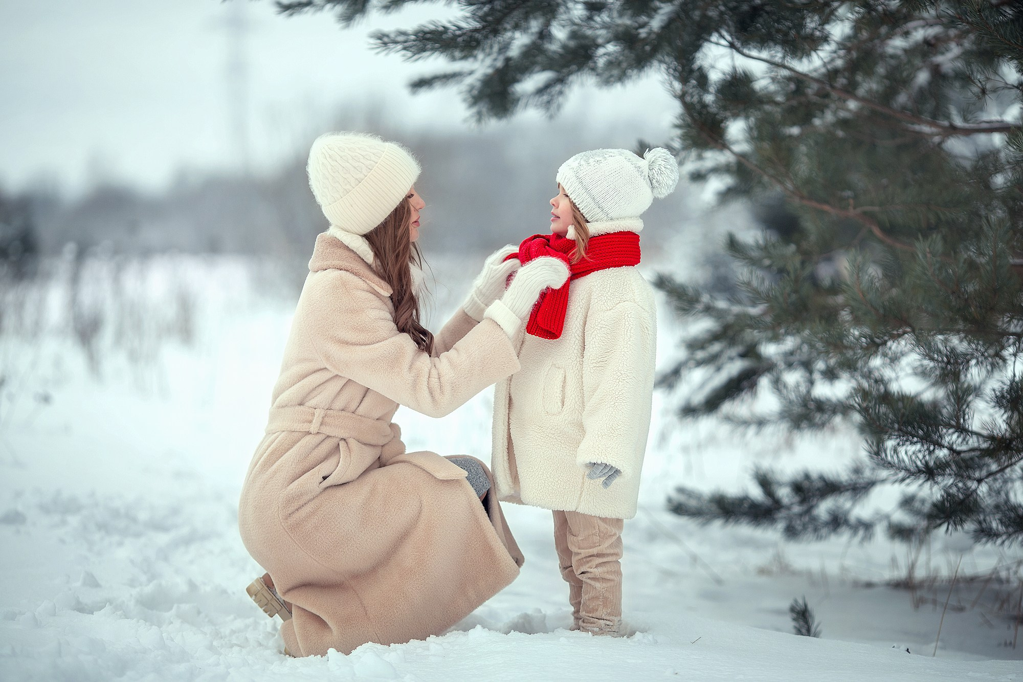 Зимняя семейная Фотосессия. Tatyana Nadezhdina Family photographer