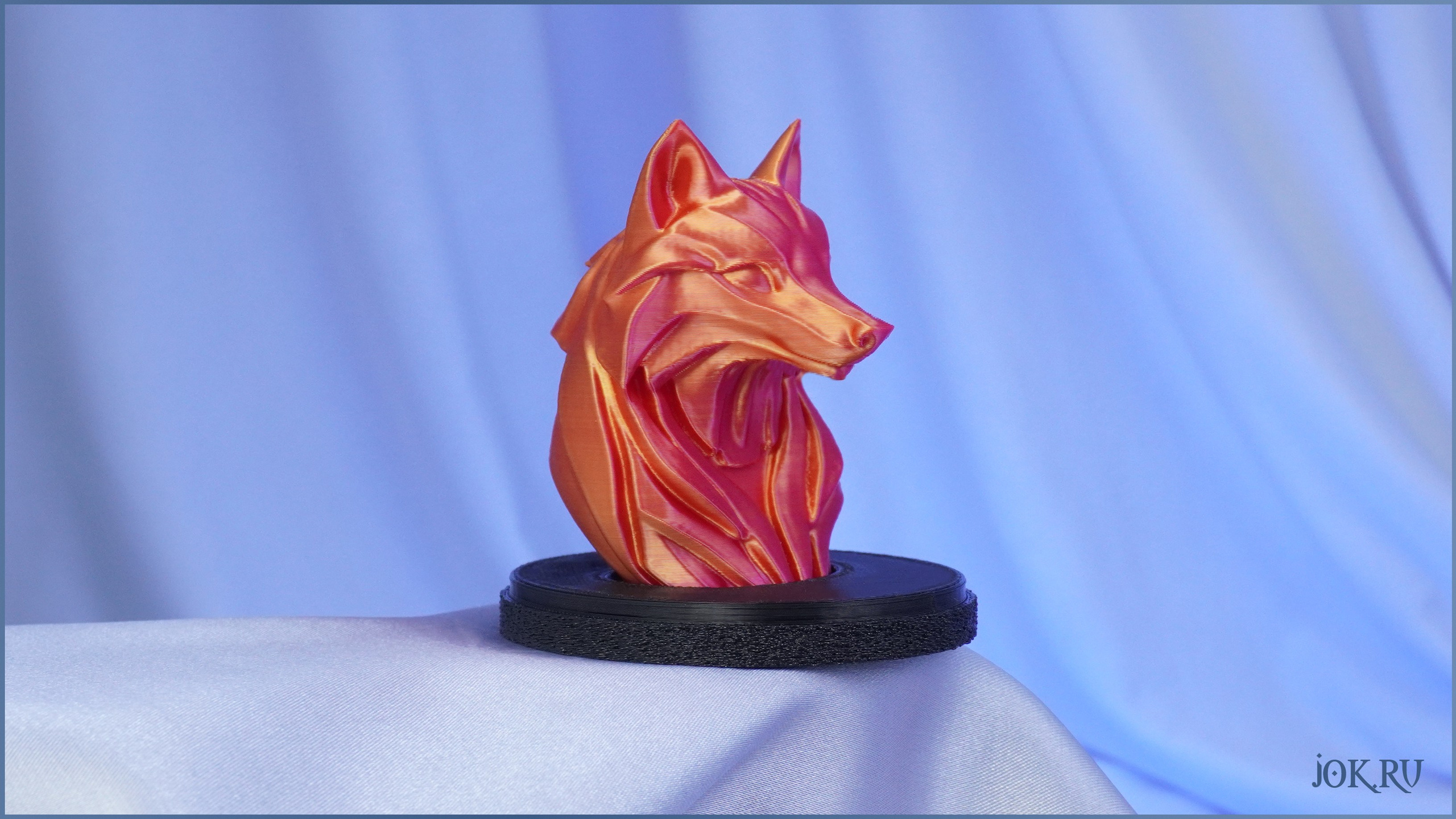 Изготовление статуэтки лисы в мастерской Joker-Studio, ручная работа высокого качества от Joker-Studio..