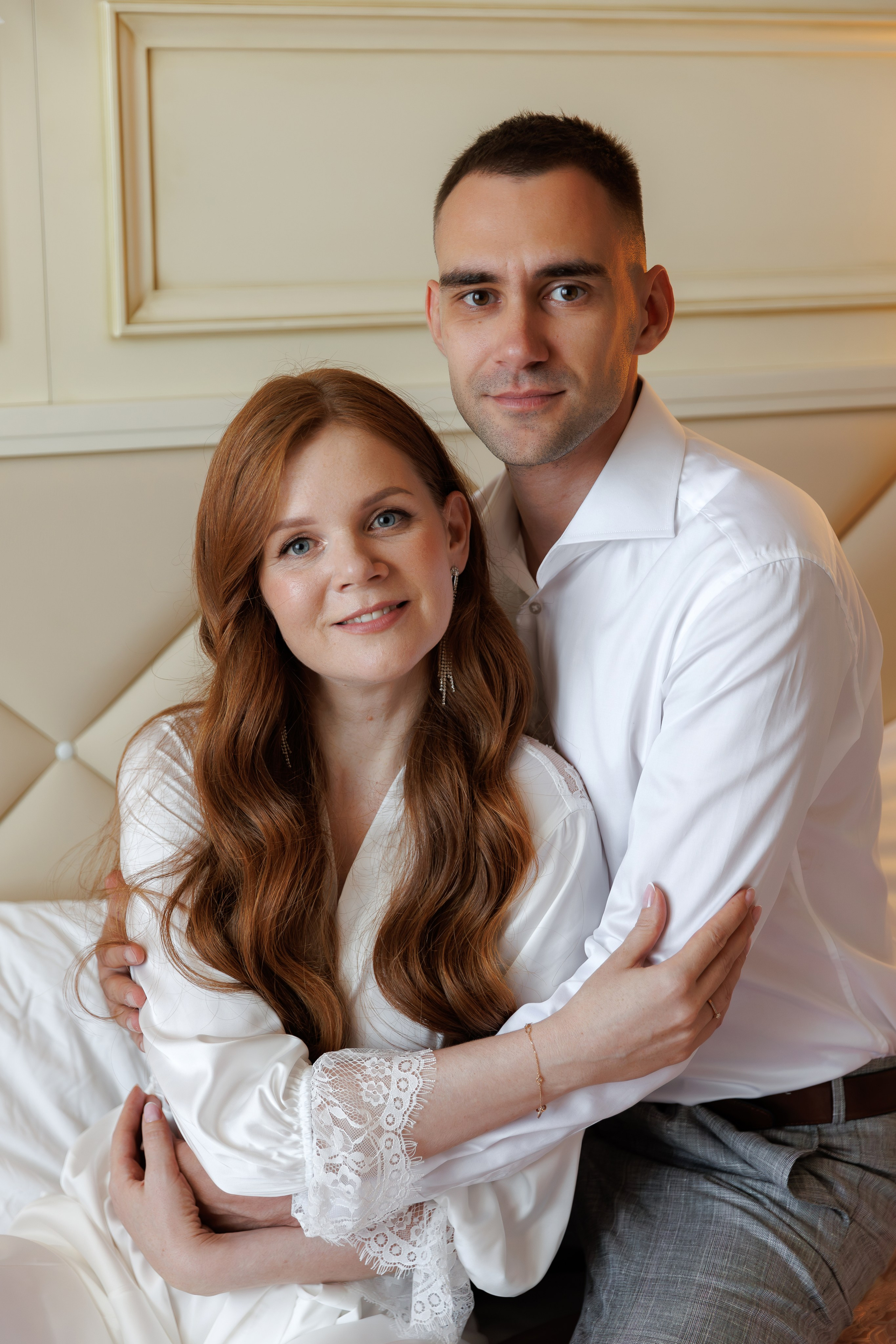 Свадебная фотосессия и сборы в отеле Милан (м. Домодедовская). Свадебный фотограф Москва и МО Сергей Киржаев