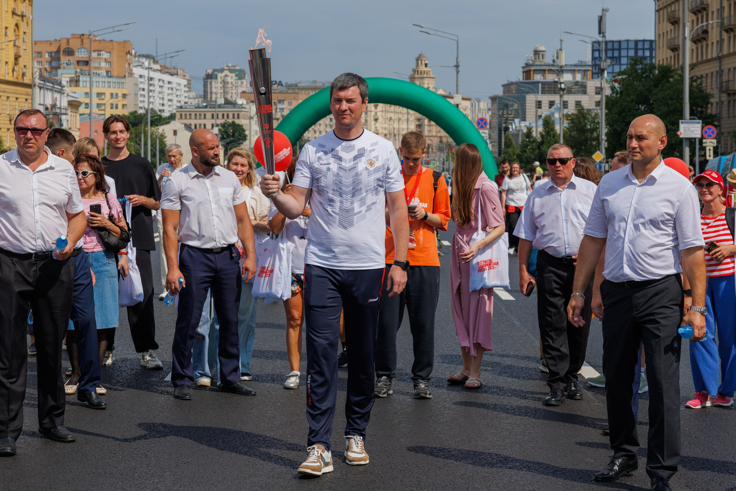 Алексей Свирин на фестивале Олимпийская Москва 2025