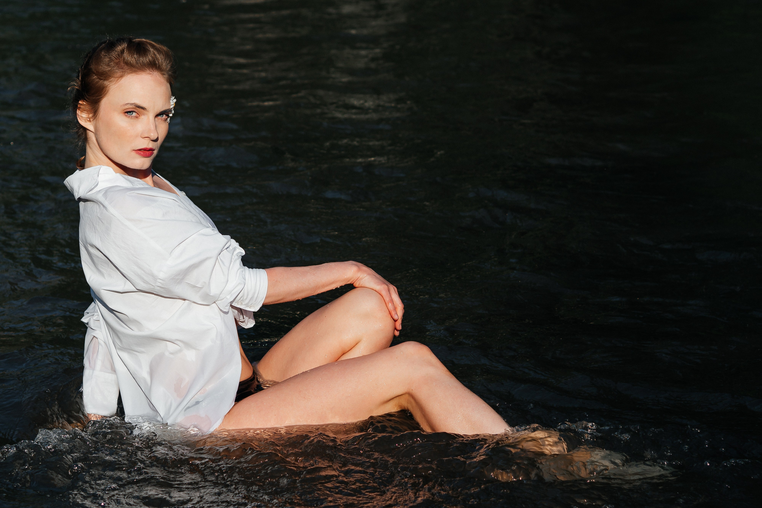 Фотосессия на реке. Семейный и детский фотограф в Красноярске Надежда Арефьева