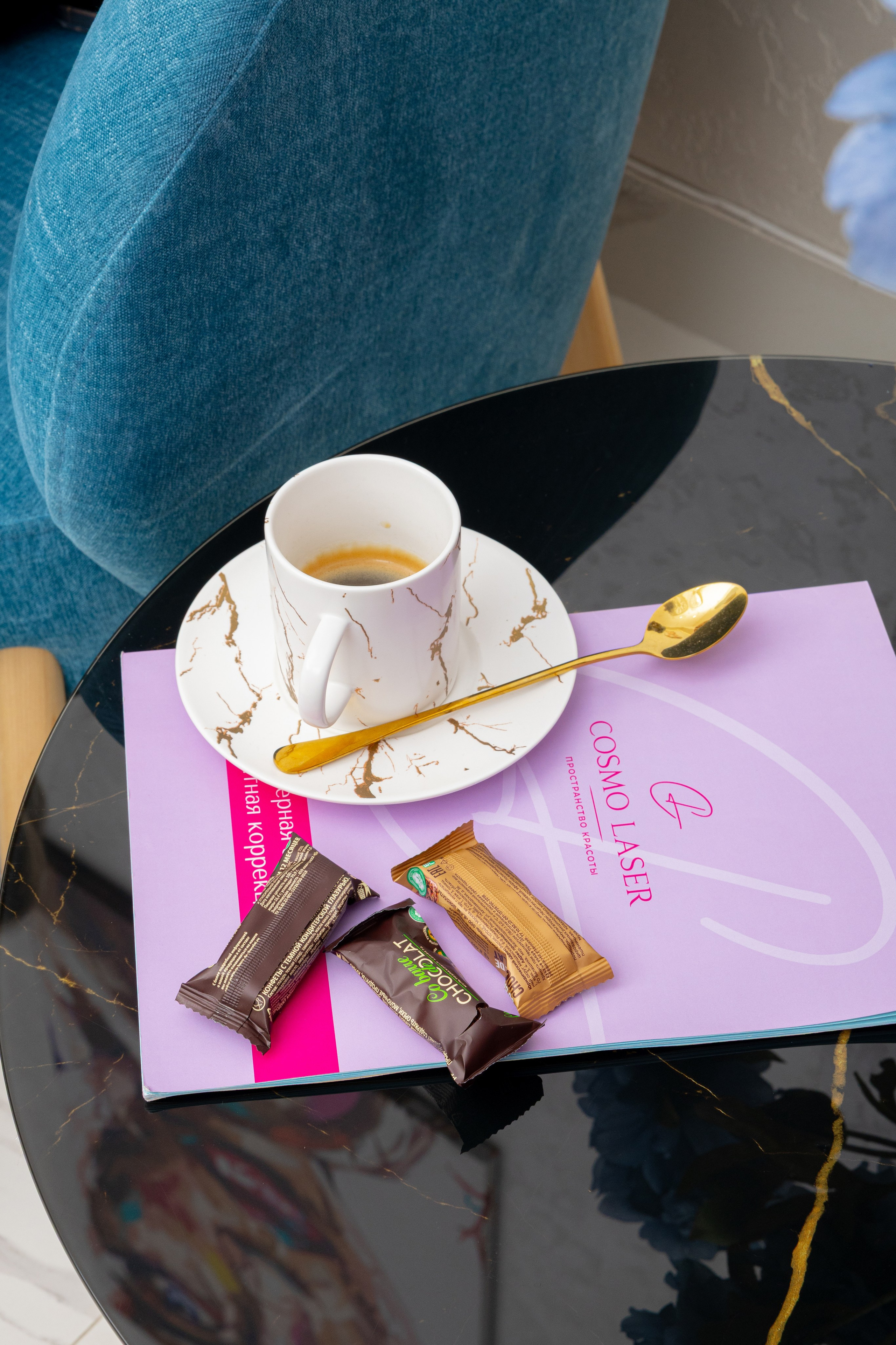 Фотосессия для студии лазерной эпиляции Cosmo Laser в СПб