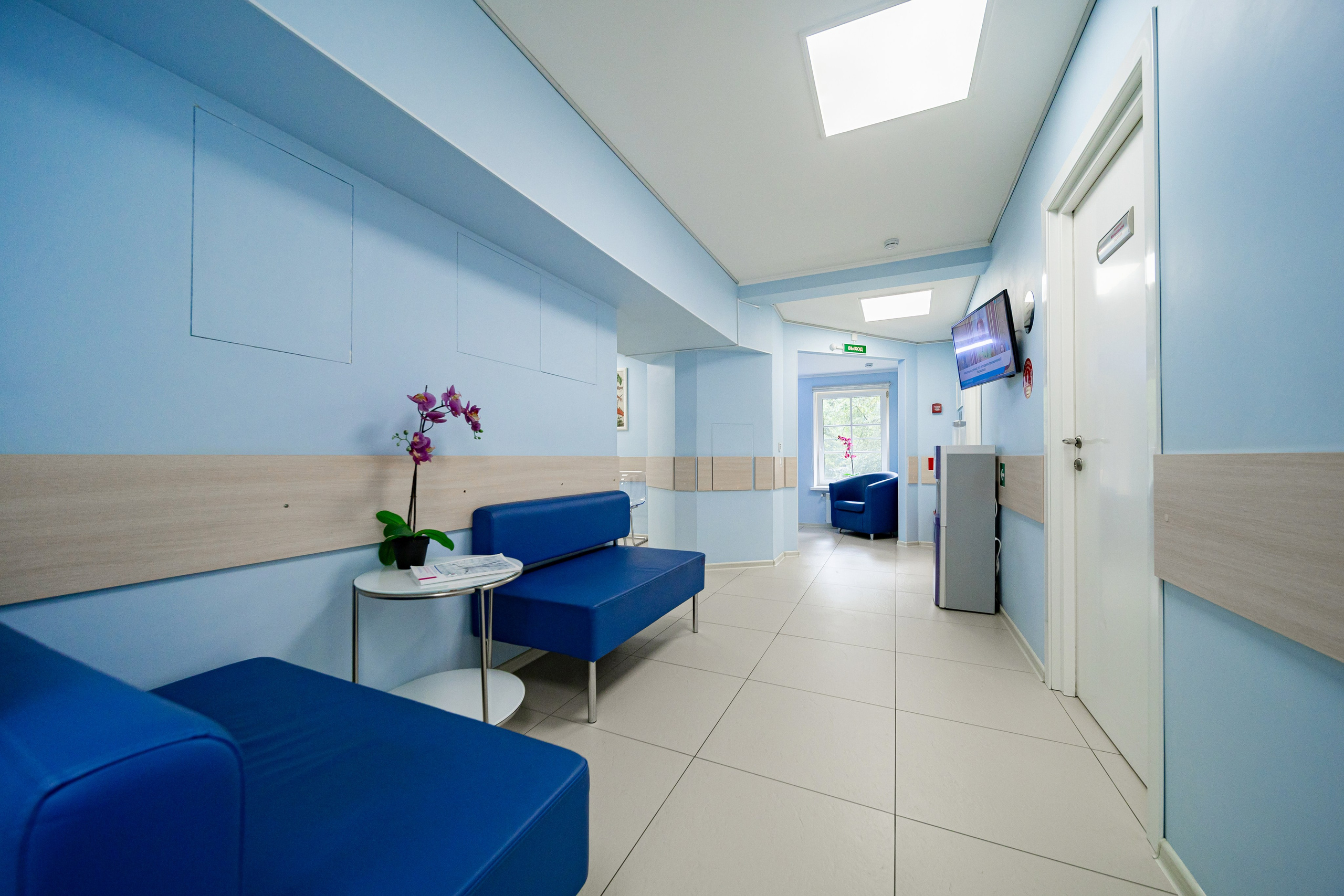 Интерьерная съемка медицинского центра ЦМРТ