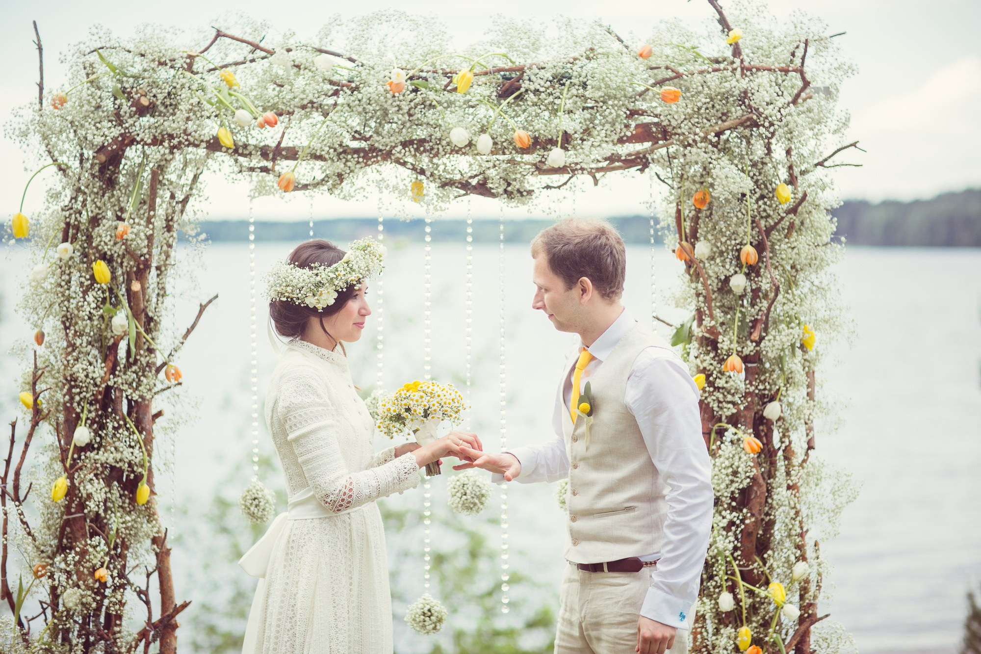 Свадьба в стиле «Рустик». Семейный, портретный и свадебный фотограф в Санкт-Петербурге и Москве