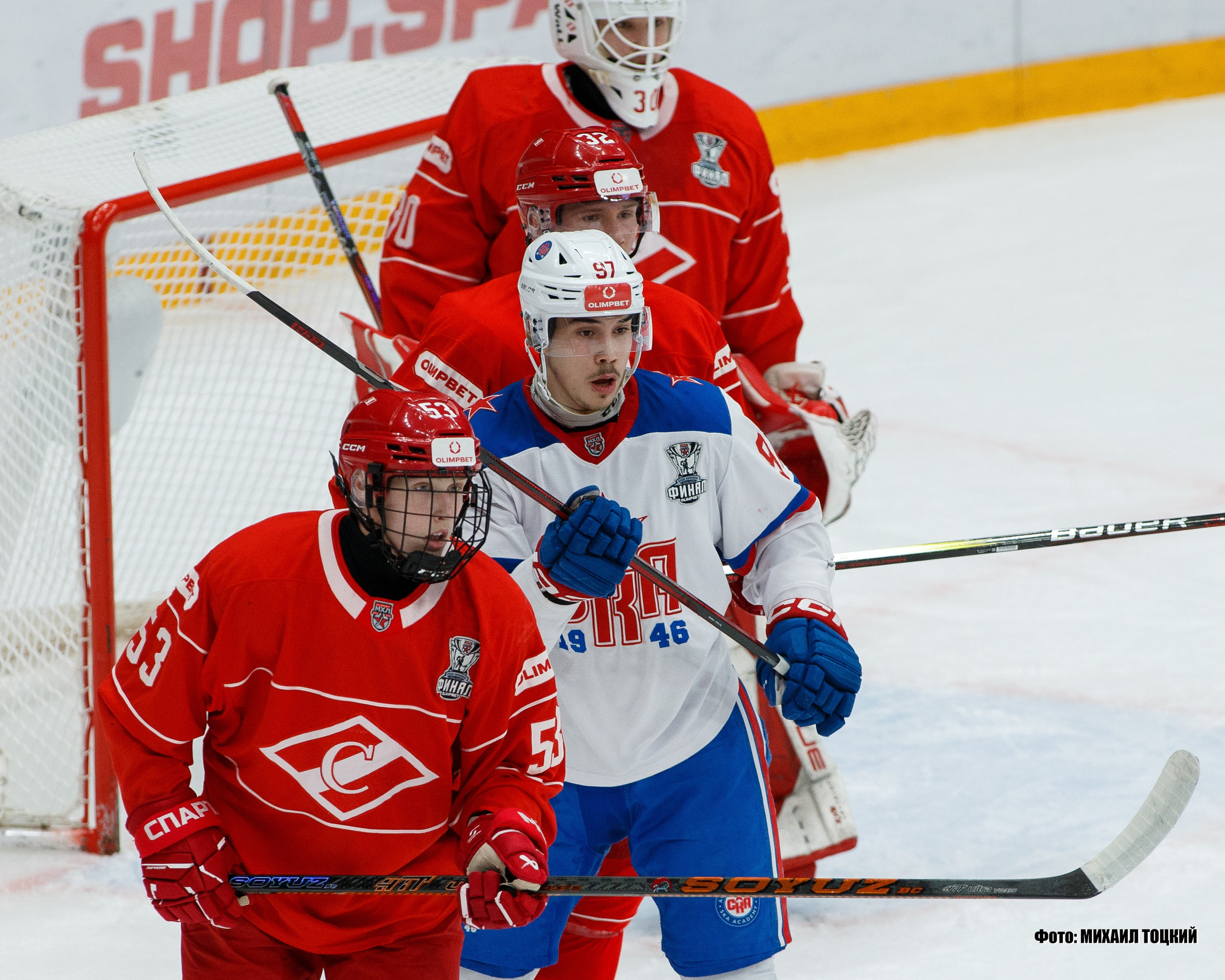Фоторепортаж Финала Кубка Харламова. МХК Спартак (Москва) — СКА-1946 (Санкт-Петербург). Михаил Тоцкий портретный и репортажный фотограф в Москве