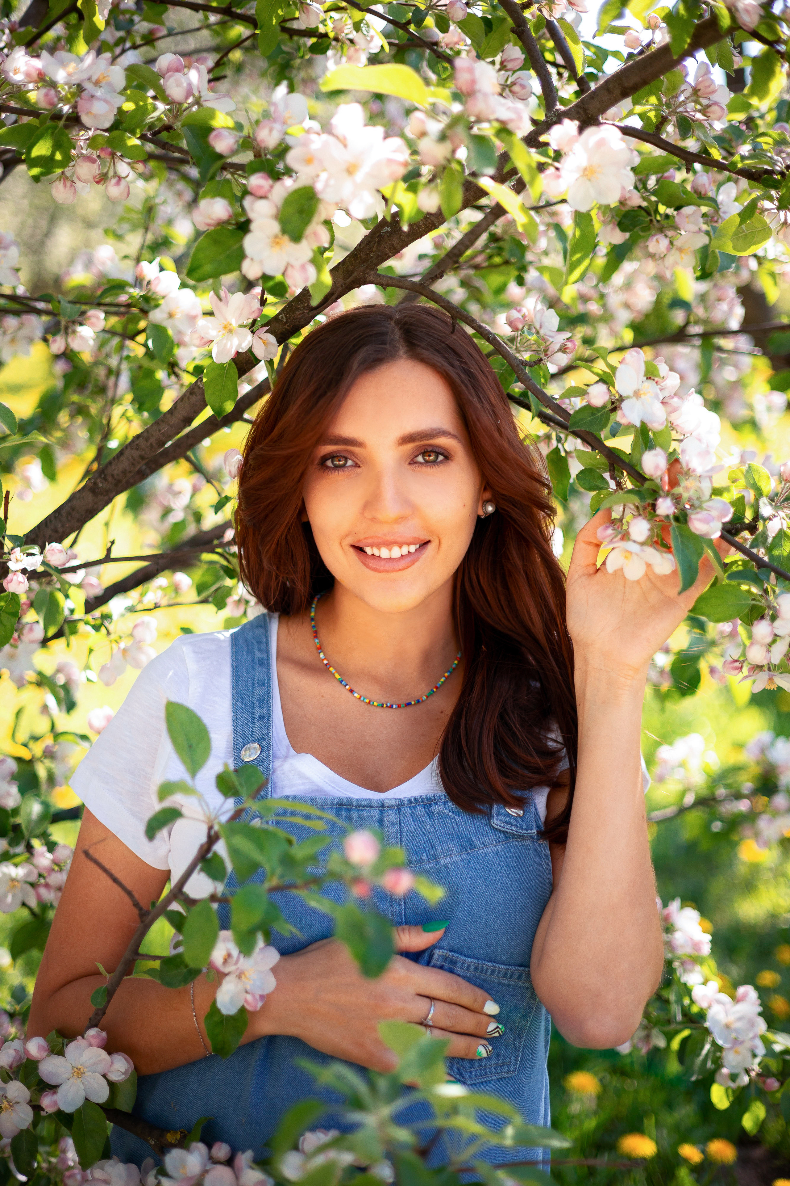 Беременность в цветении. Женский и семейный фотограф в Москве Виктория